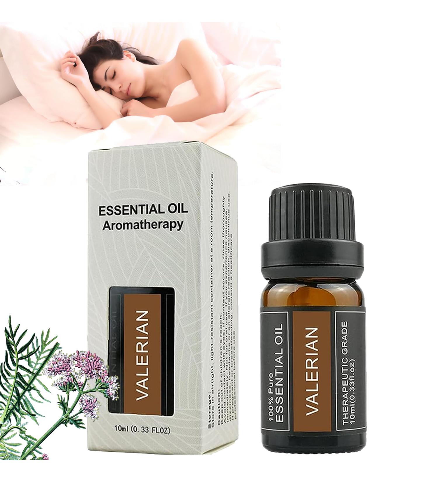 Leise Valerian Essential Oil 2024 Best Leise Valerian Root Essential Oil 10ml Valerian Root Essential Oil for Sleep All-Natural Sleeping Aid (1PCS) - Buy Online on GoSupps.com