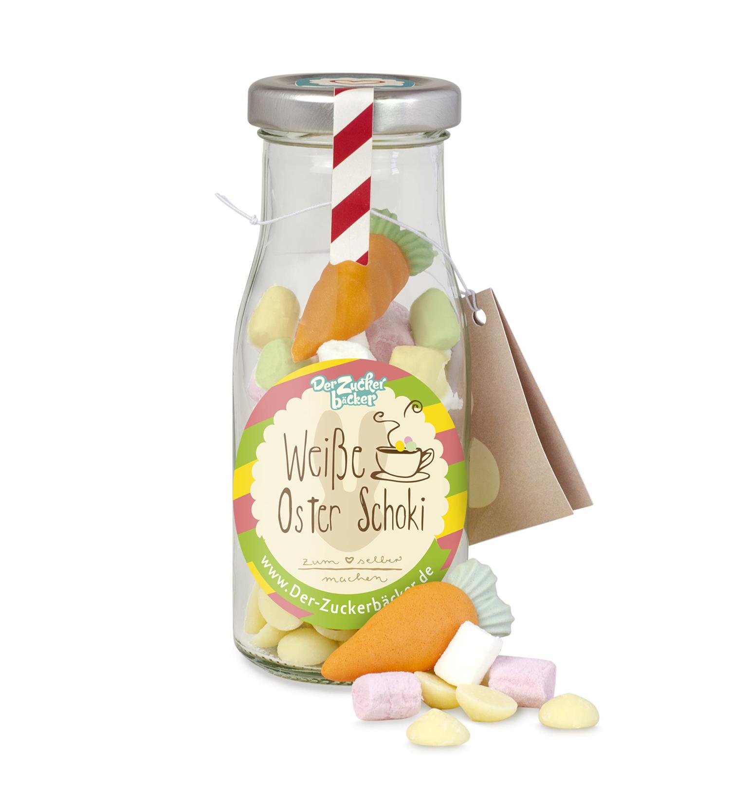 Delicious DIY White Easter Chocolate White Drinking Chocolate with Mini Marshmallows & Sugar Beet Perfect Gift for Easter! - Buy Online on GoSupps.com