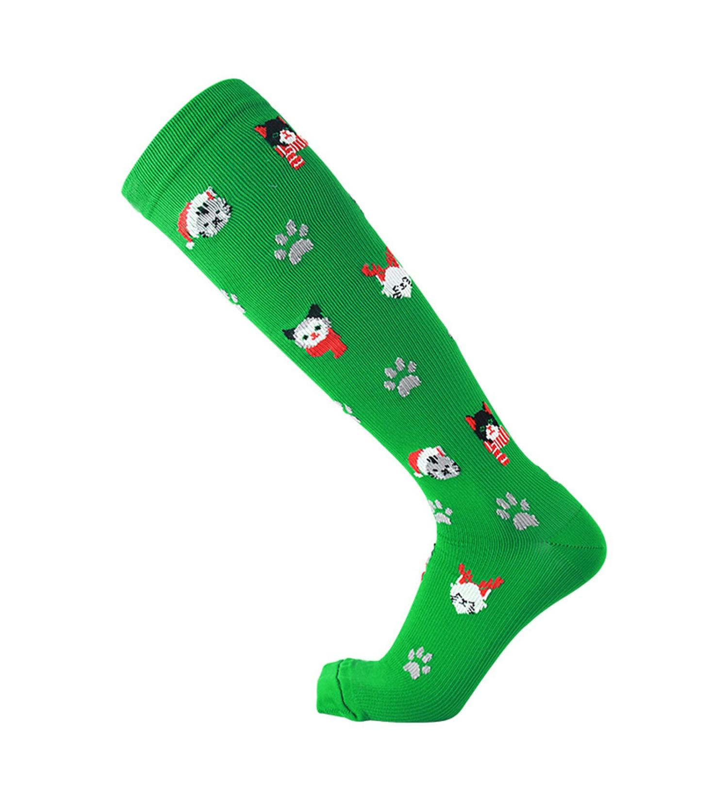 Buy Mynh Christmas Socks - Unisex Overknee Stockings | Warm Sports & Hiking Socks | Perfect Christmas Gift! - Buy Online on GoSupps.com