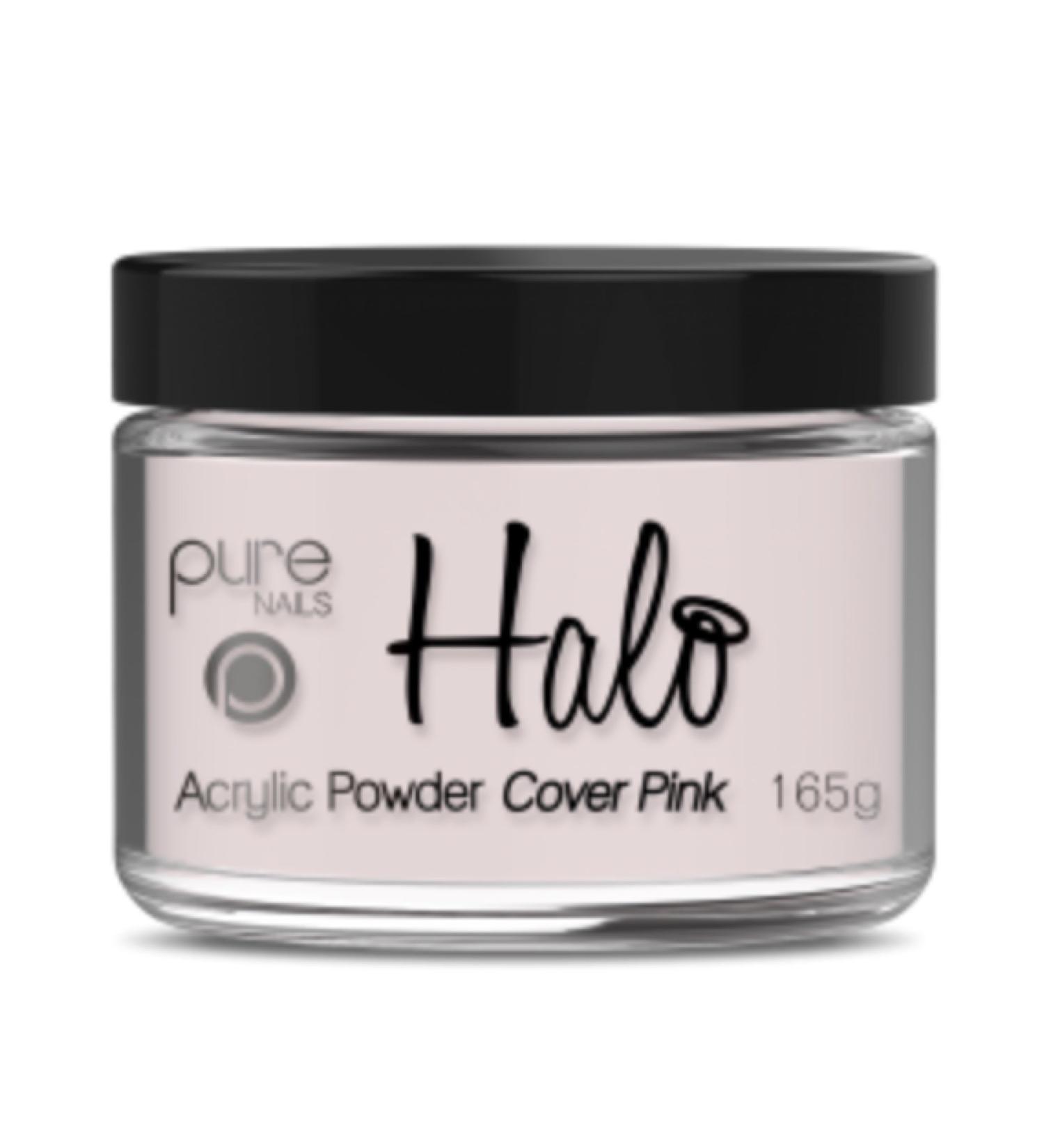 Halo By Pure Nails Acrylic Powder COVER PINK 165g