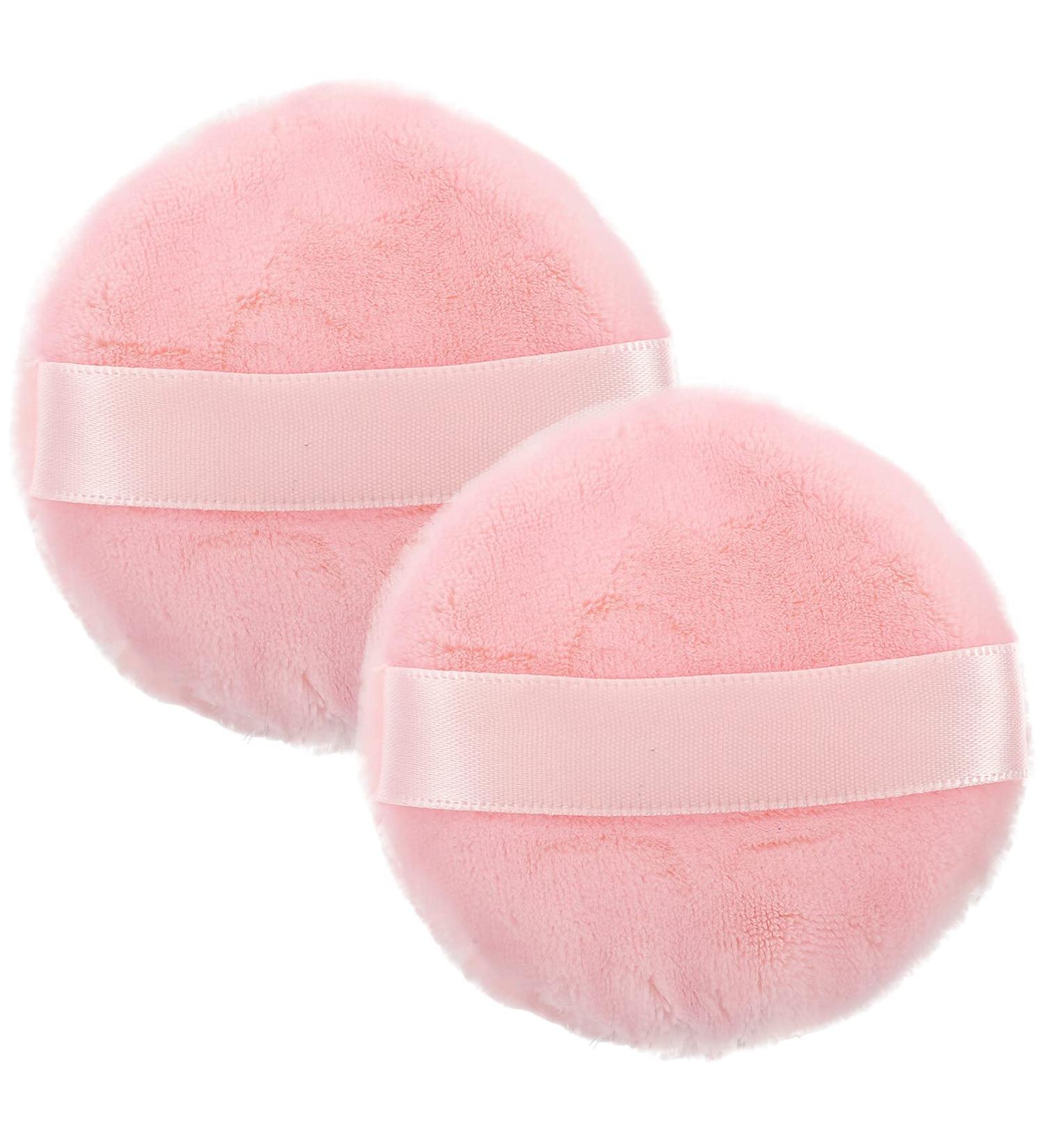 PATKAW 2Pieces Powder Puff Makeup Sponge Puffs Reusable Powder Puff Soft Makeup Powder Puffs for Women - Buy Online on GoSupps.com