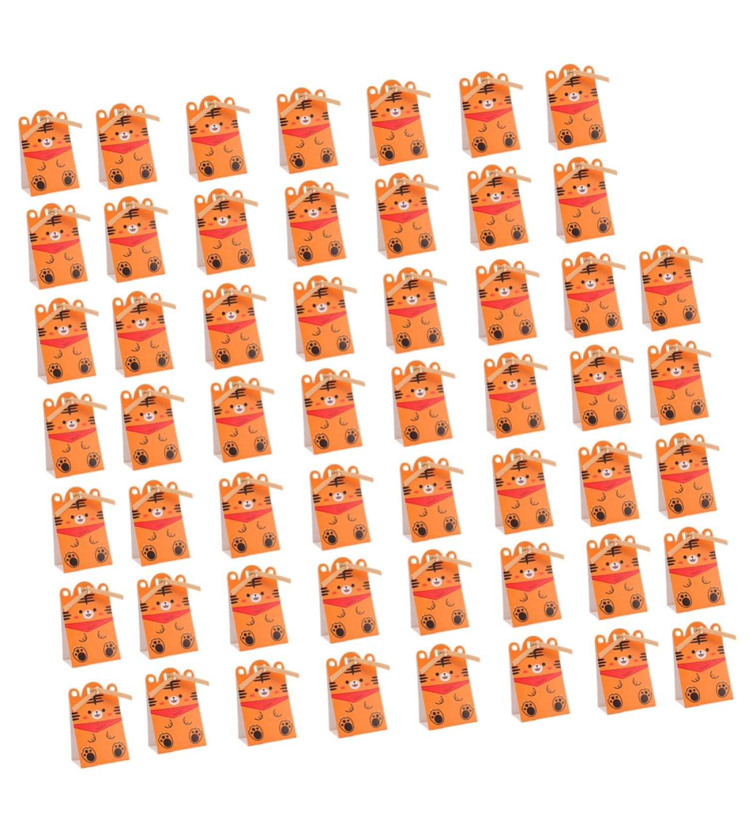  PRETYZOOM PRETYZOOM 40 Pieces Lollipop Ornament Paper Card Wrapping Paper Message Cartoon Lollipop Decoration For Candy Candy Holder - Buy Online on GoSupps.com