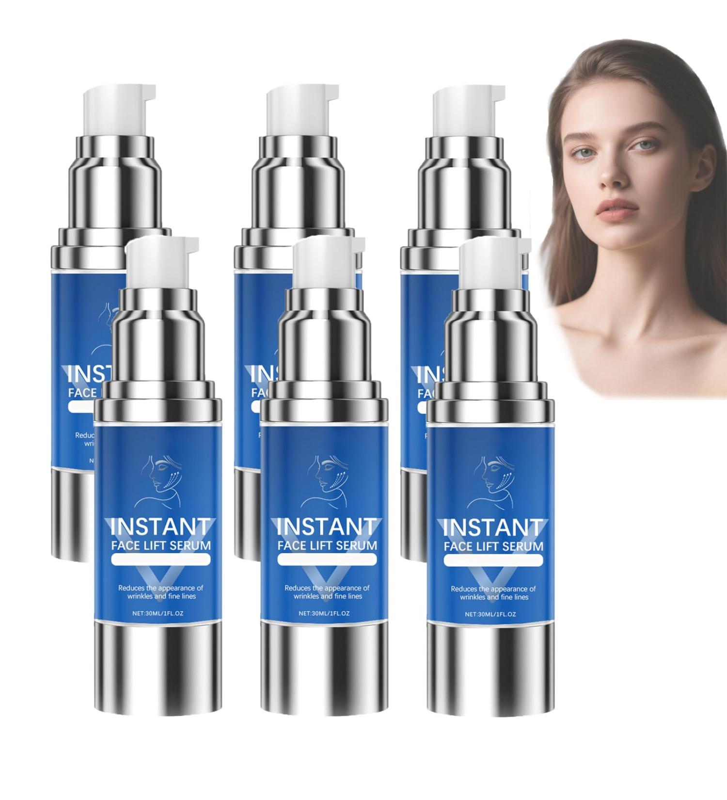  ZLHHRZJX Instant Lift Serum Instant Lift Cream Intense Firming Serum For Mature Skin Anti-Aging Day And Night Moisturizer Face Moisturizing Serums & Firming Cream (6 PCS) - Buy Online on GoSupps.com