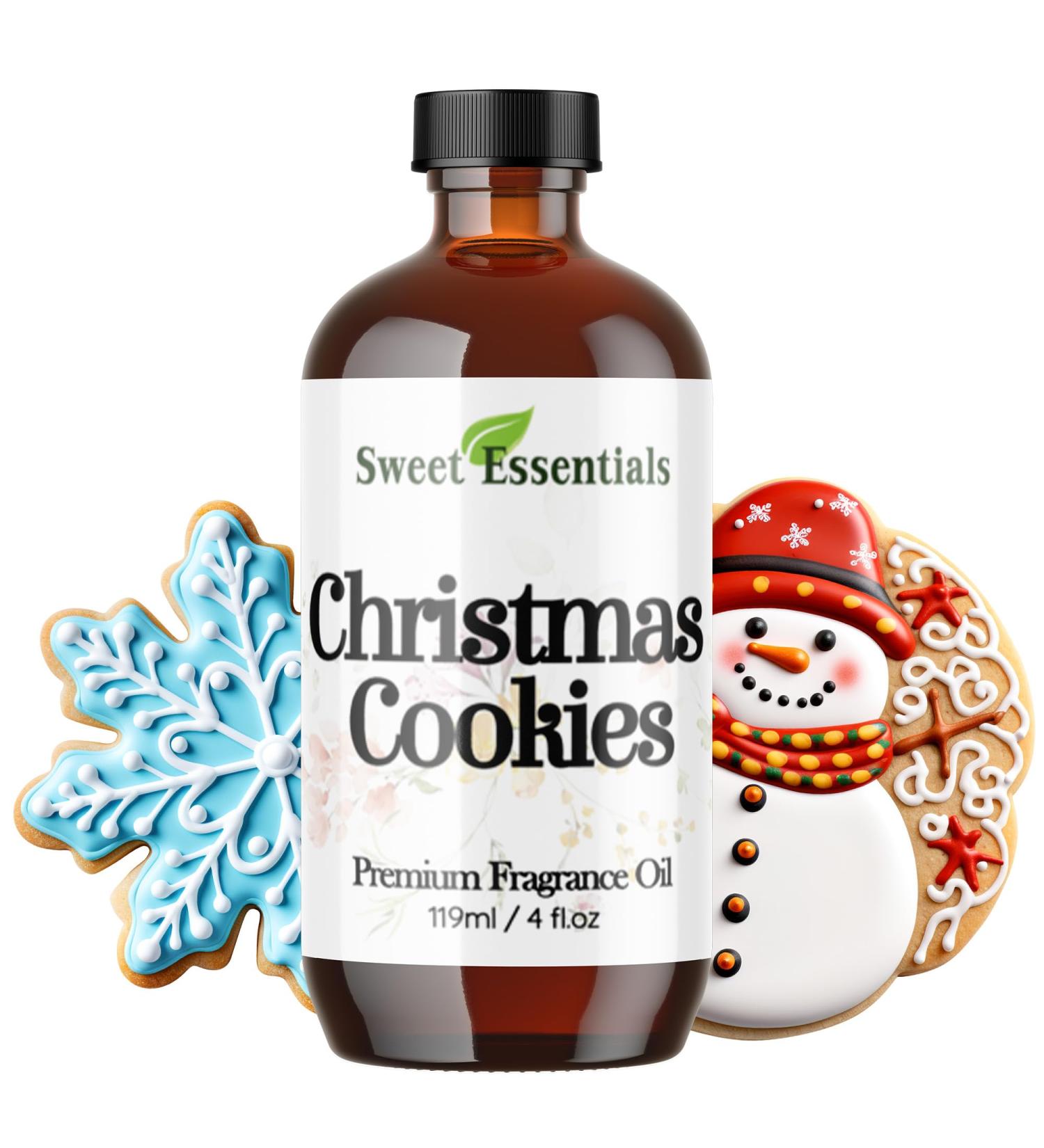 Christmas Cookies 4oz Premium Fragrance Oil Aromatherapy Diffuser Crafts Soap Home Scents Bath & Body DIY Parfum and Much More. Versatile & Long-Lasting by Sweet Essentials - Buy Online on GoSupps.com