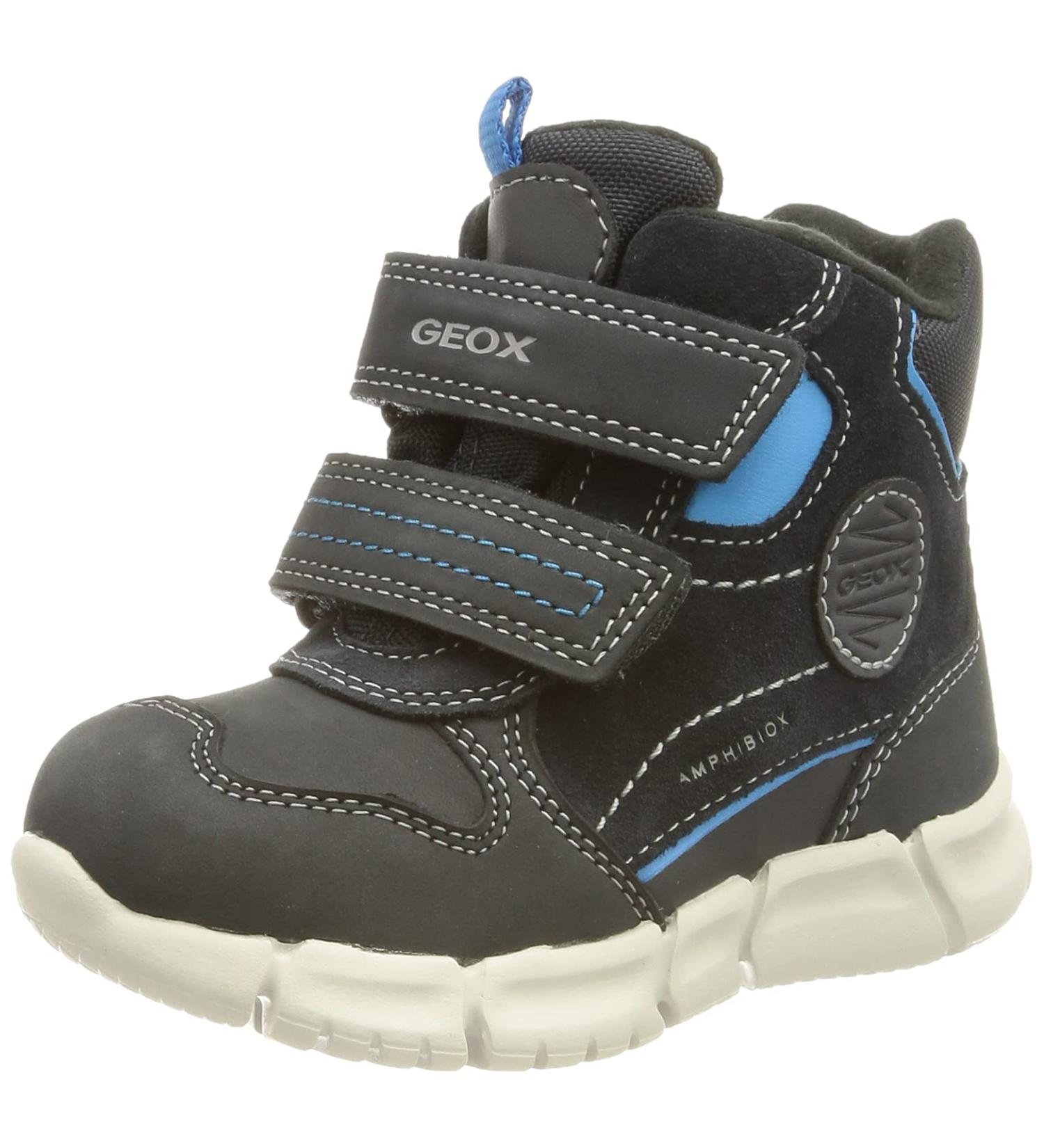 Geox Baby Flexyper Boy ABX Hi-Top Sneakers - Navy Sky - Size 8.5 UK Child - Buy Online on GoSupps.com