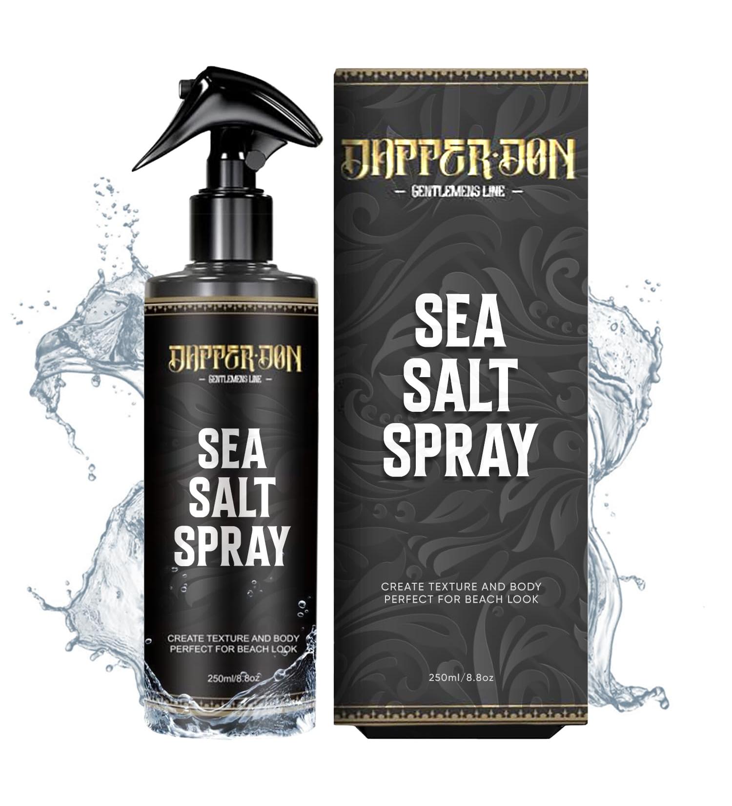 Dapper Don Sea Salt Styling Spray Added Texture & Thickness - Maximum Volume Sea Salt Spray | Leave-in for Body & Style | All Hair Types Medium Hold (8.8 floz) - Buy Online on GoSupps.com