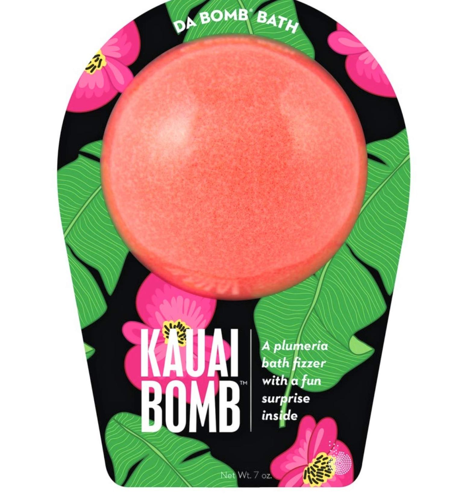 DA BOMB Kauai Bath Bomb  Red  7oz