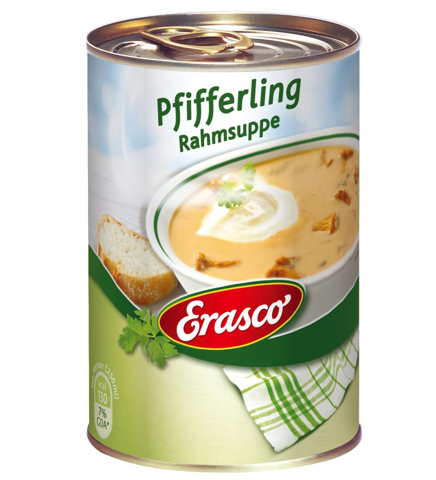 Erasco Erasco Chanterelle Frame Soup 390 ml