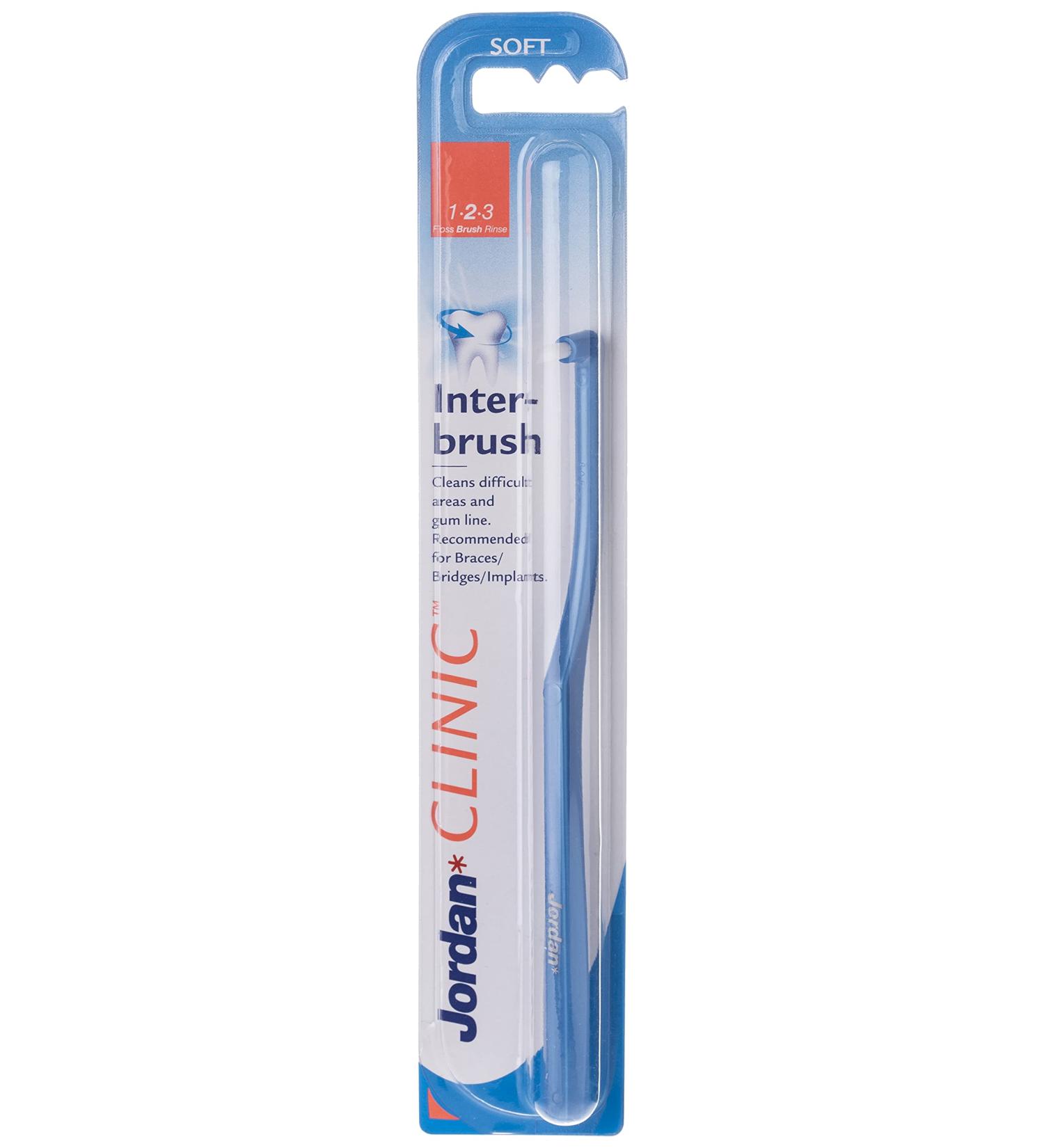 Jordan Interbrush Single-Tuft Brush - Premium Oral Care Tool for Healthy Gums | Fast International Shipping - Buy Online on GoSupps.com