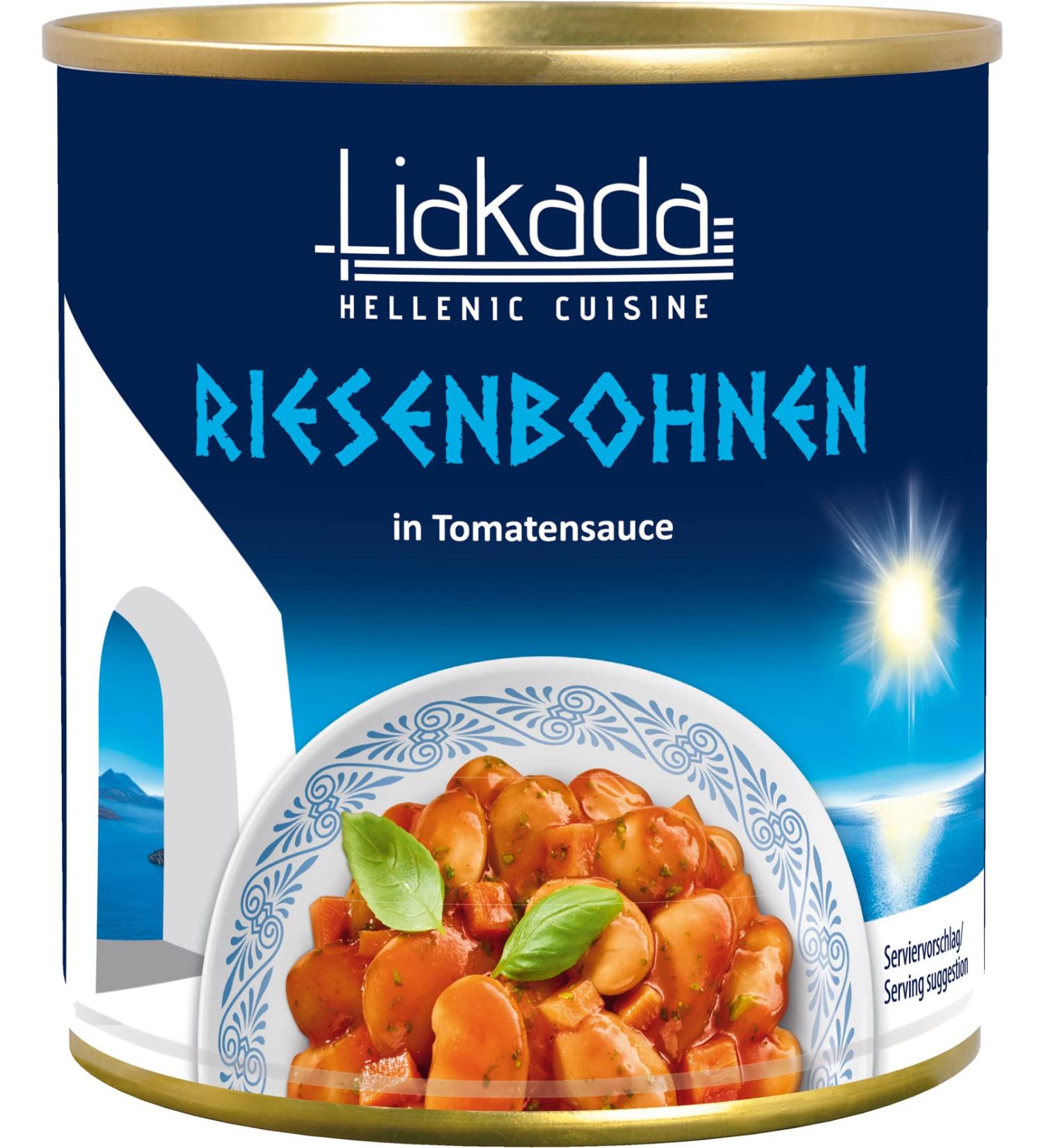 Liakada Liakada Giant seeds in tomato sauce 280g