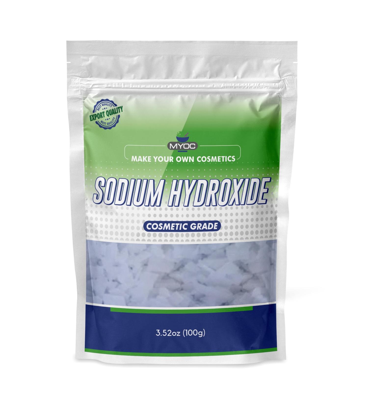 MYOC Sodium Hydroxide flakes 17.63oz (500gm) Sodium Hydroxide for soap Making Cosmetics Make up Beauty and Personal Care Products. 500 gm - Buy Online on GoSupps.com