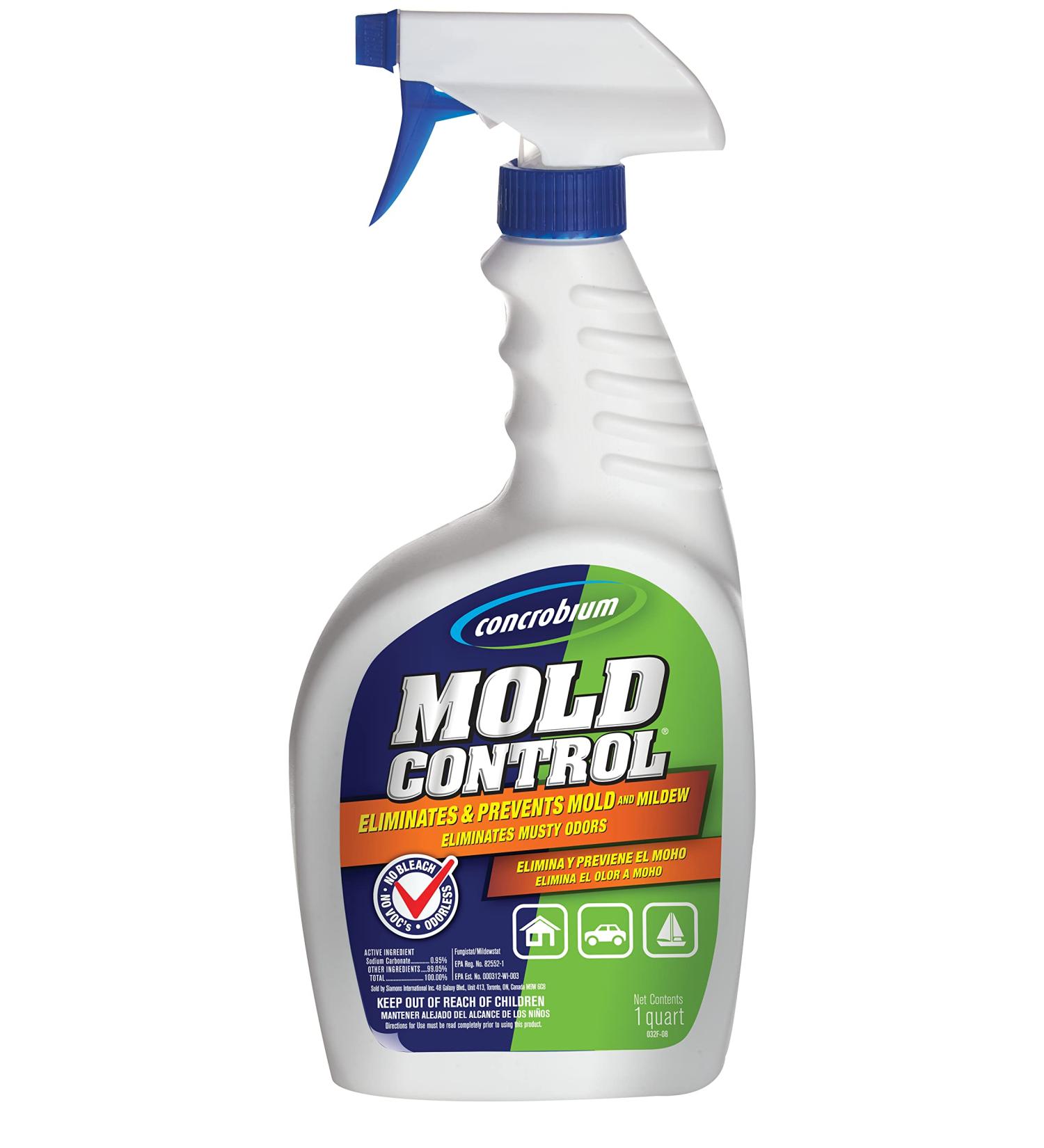 Concrobium 25326 Mold Control Spray 32 oz - Effective Mold Remover - Buy Online on GoSupps.com