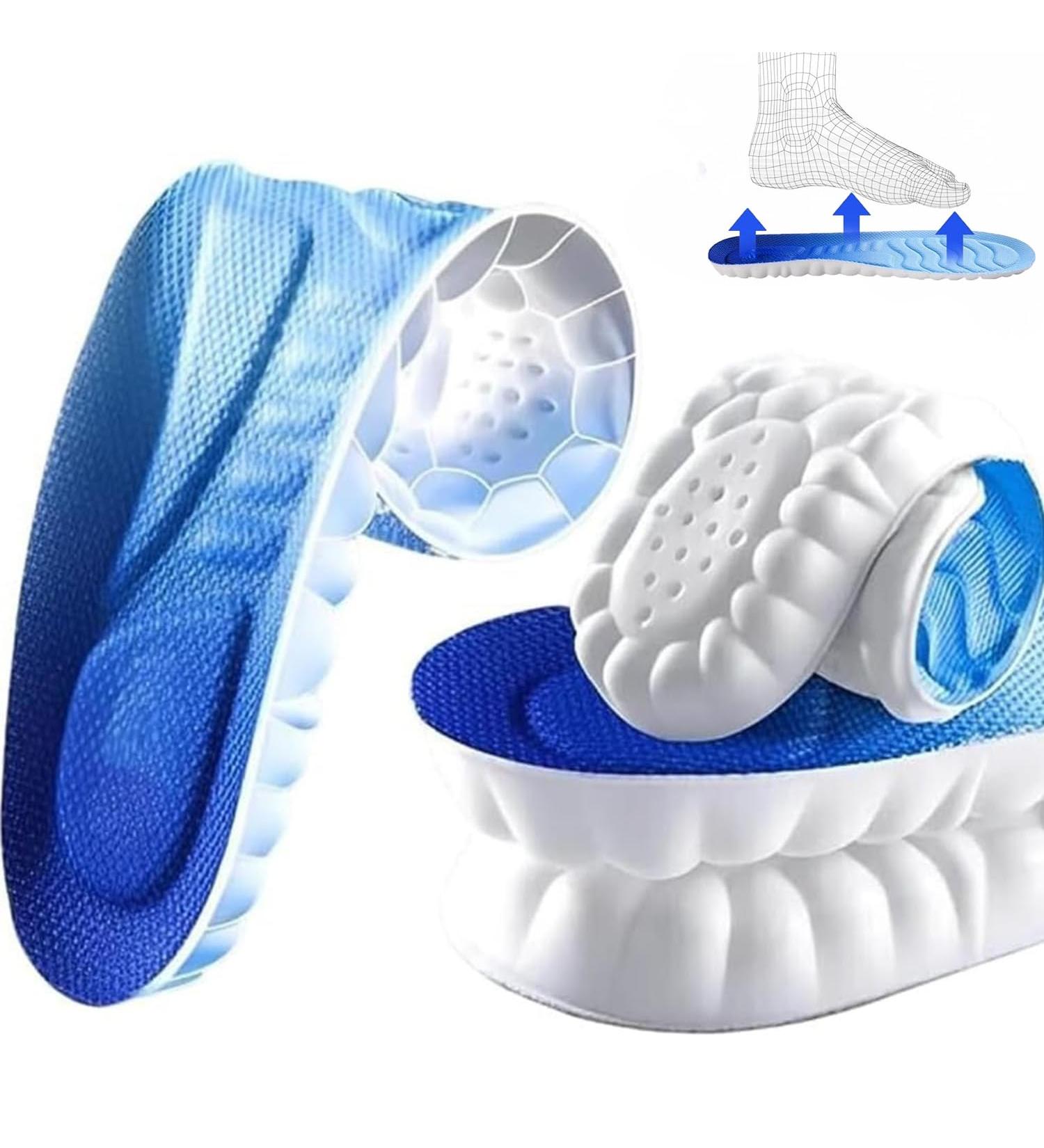 Buy Solo Actfit Comfort Sport Insoles - Orthopedic Foot Pain Relief for Plantar Fasciitis & Flat Feet | Soft Damping Hiking Shoes - Blue Size 39-40 - Buy Online on GoSupps.com