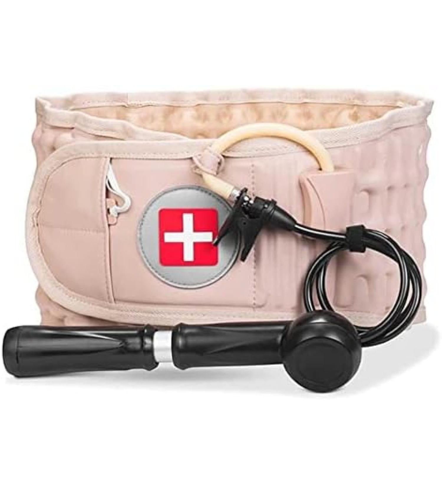 Decompression Back Belt | Spine-Air Traction for Lower Back Pain Relief & Support - Buy Online on GoSupps.com