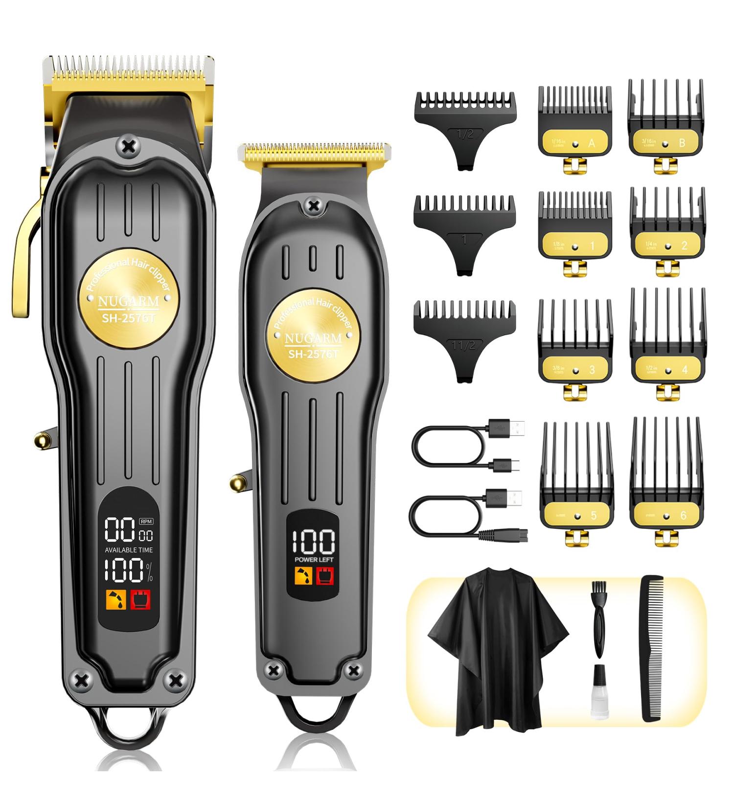 Buy Cordless Hair Clippers for Men Professional Hair Trimmer & Barber Clippers | Perfect Hair Cutting Tools - Buy Online on GoSupps.com