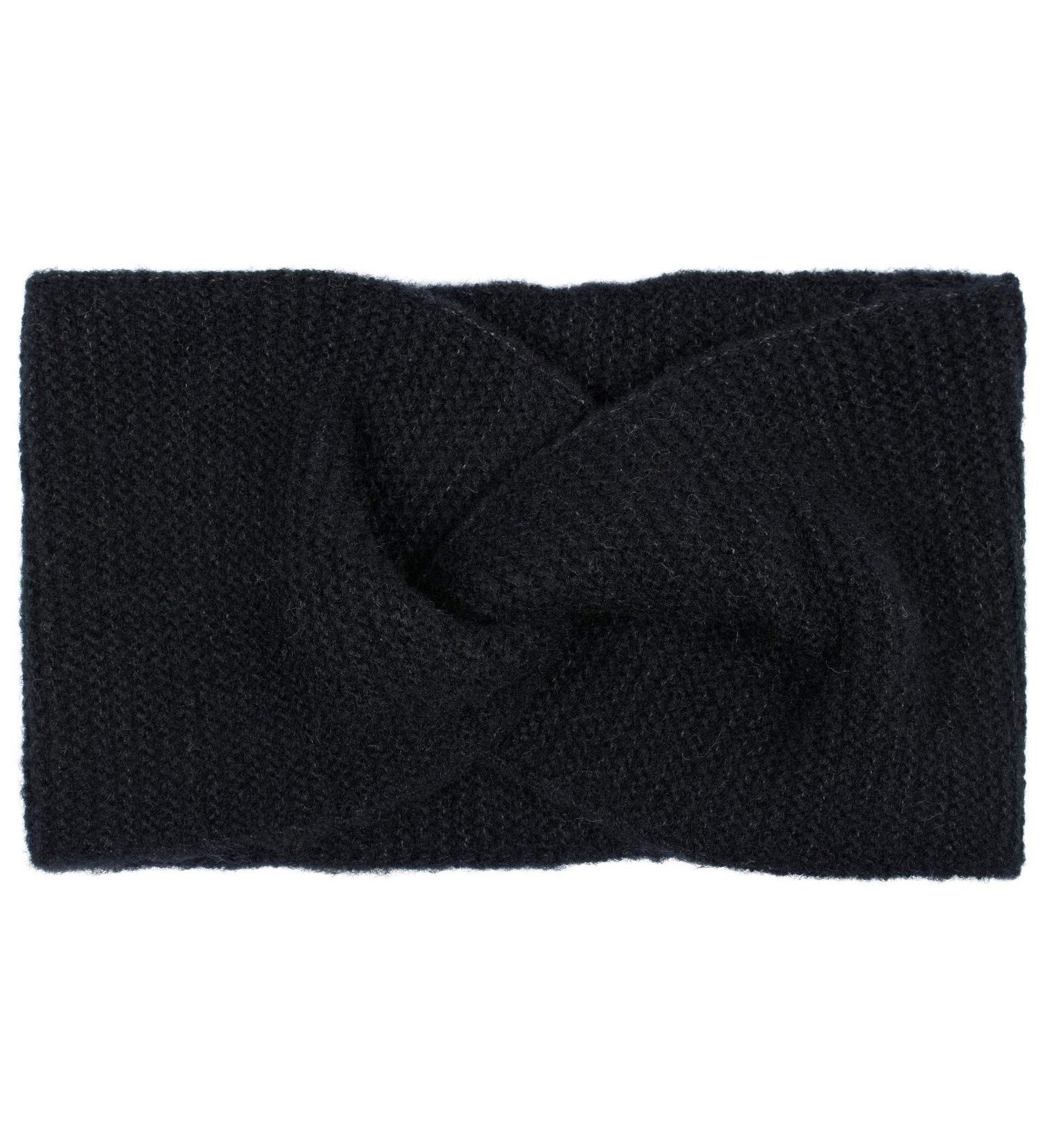 Buy styleBREAKER Women's Black Fine Knit Headband with Twist Knot | Warm Winter Hairband for International Shipping - Buy Online on GoSupps.com