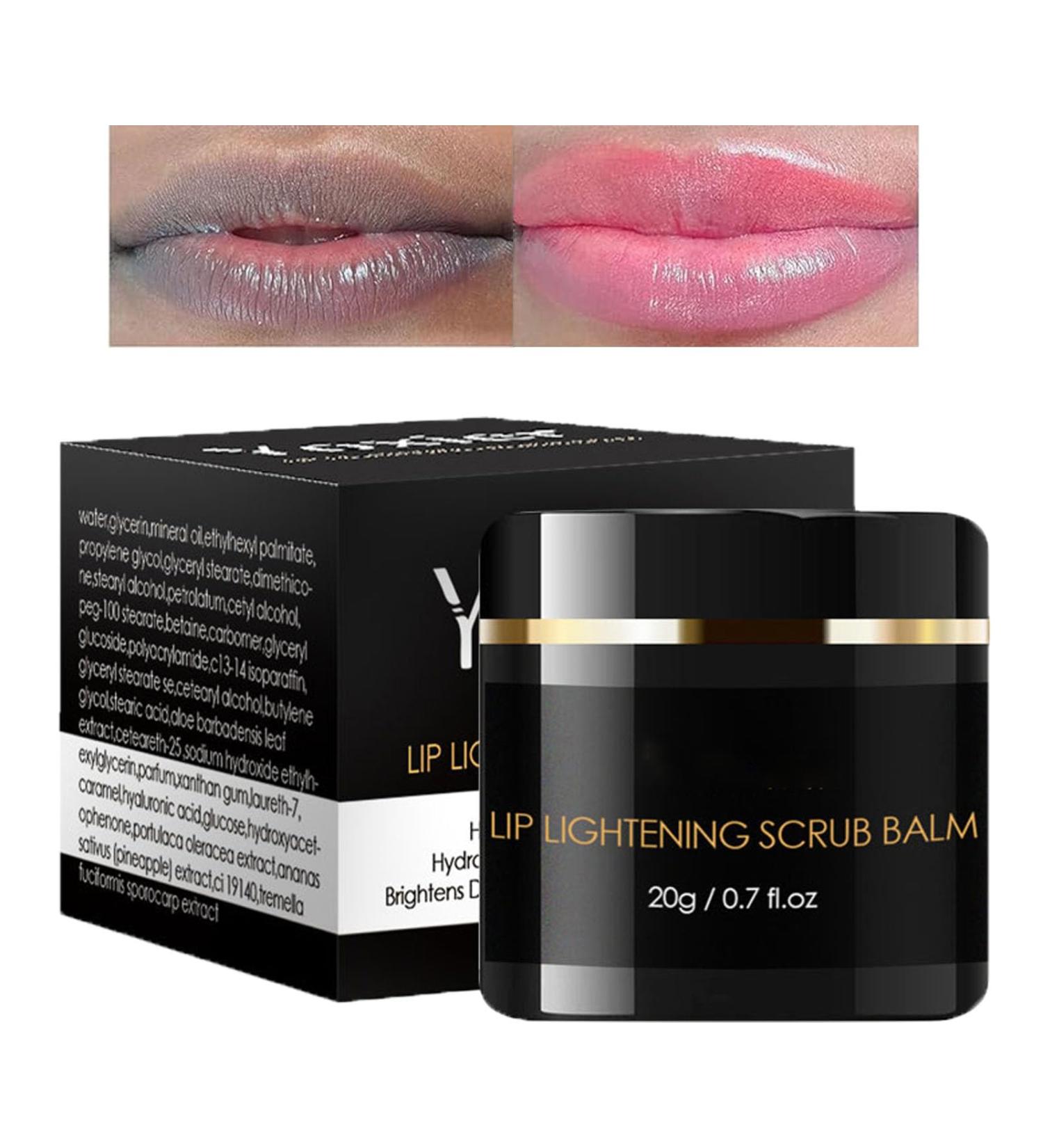 Lip Scrub Exfoliator Lip Lightening Scrub Lip Lightening For Dark Lips Moisturizing Lip Scrub Lip Care to Remove Dead Skin Lip Brightening for Dark Lips Lip Exfoliator Scrub for Chapped & Cracked Lip - Buy Online on GoSupps.com