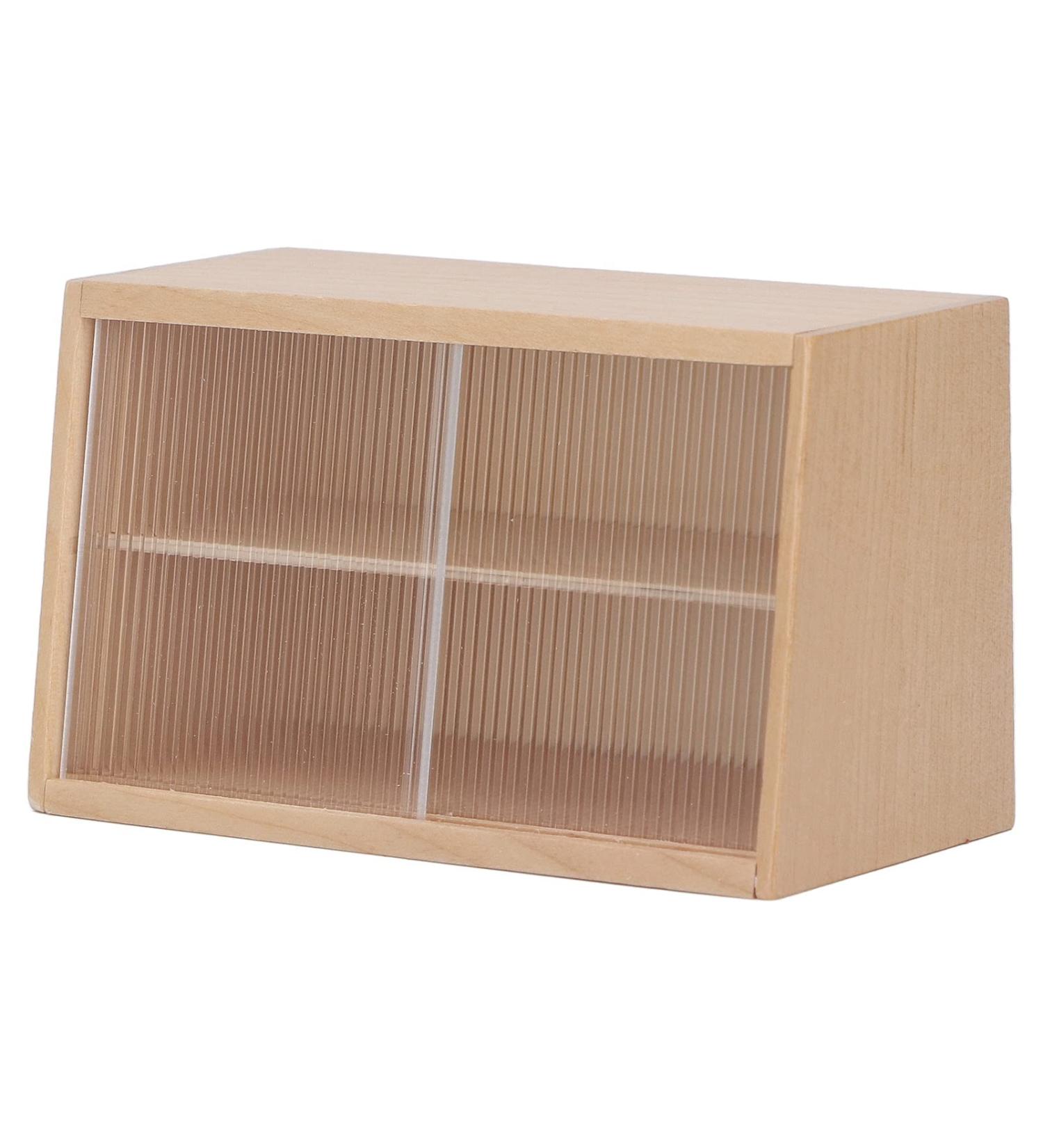 Dollhouse Cake Cabinet Perfect Match Fine Polishing Makeover Mini Bakery Cabinet Great DIY Crafts to Think About Wood Color - Buy Online on GoSupps.com