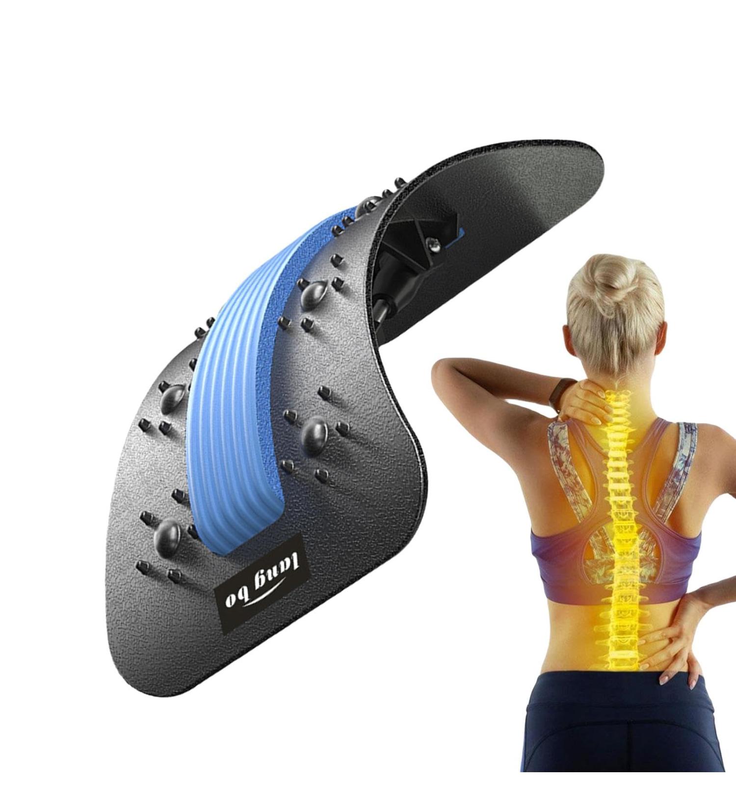 Adjustable Back Cracking Device - Wear-Resistant Stretching Board for Lower Back Relief | Yoga & Sitting Stretcher - Buy Online on GoSupps.com