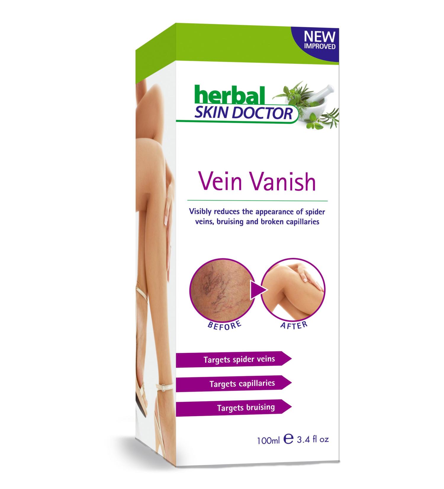 Vein Vanish Varicose Vein Removal Cream 100ml - Say Goodbye to Varicose Veins - Buy Online on GoSupps.com