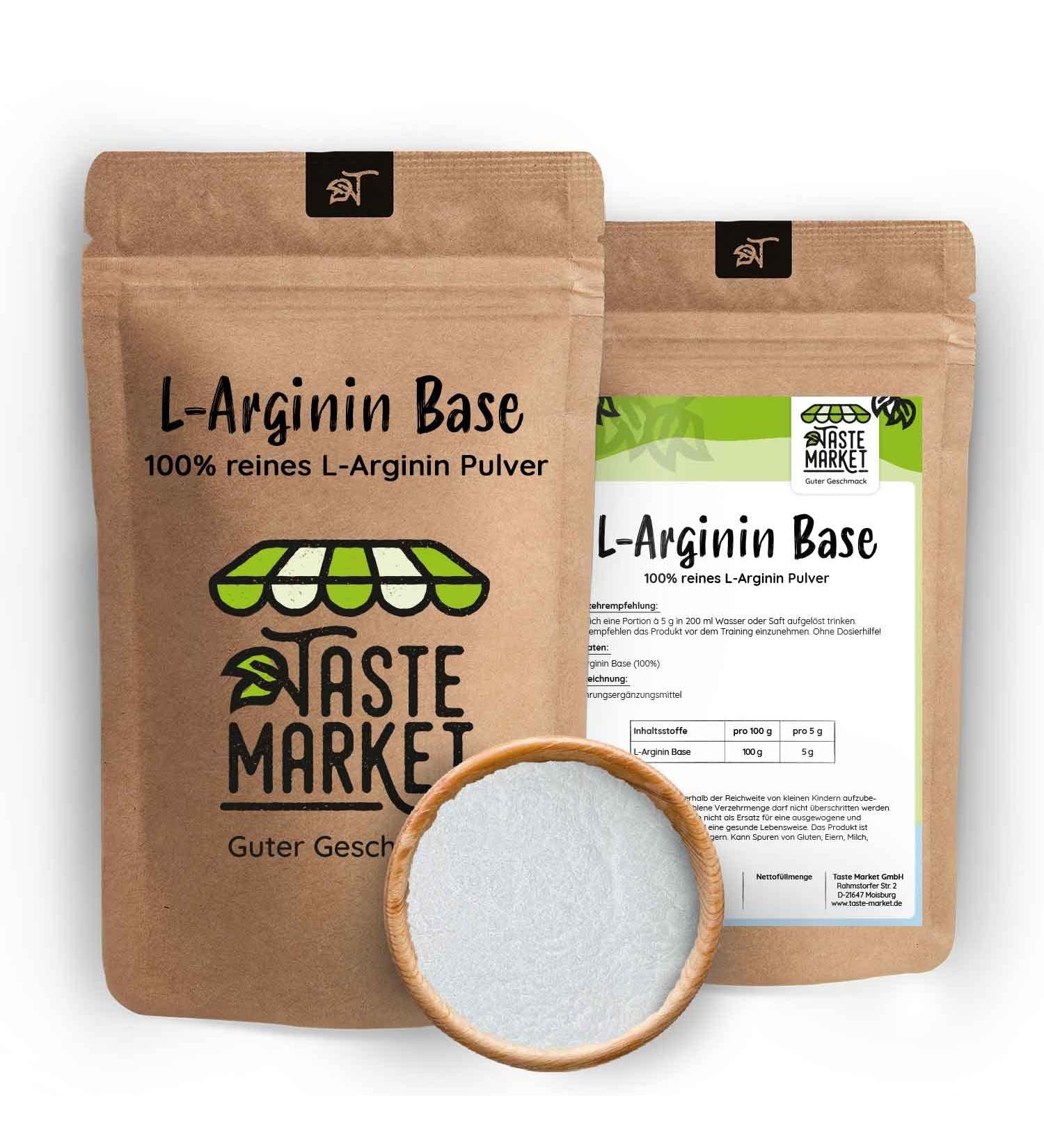 Shop 200g L-Arginine Powder - 100% Pure No Additives Non-Essential Amino Acid - International Shipping Available - Buy Online on GoSupps.com