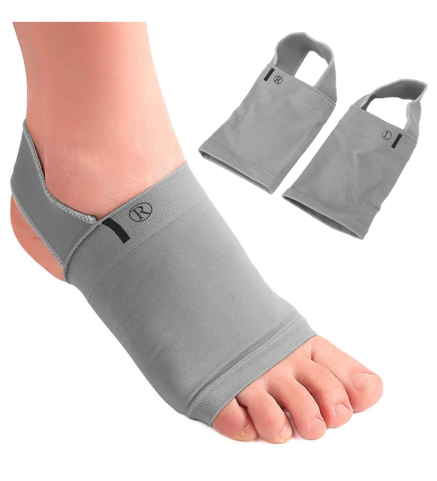 Arch Support Brace for Men & Women | Metatarsal Compression Sleeves for Foot Pain Relief - Buy Online on GoSupps.com