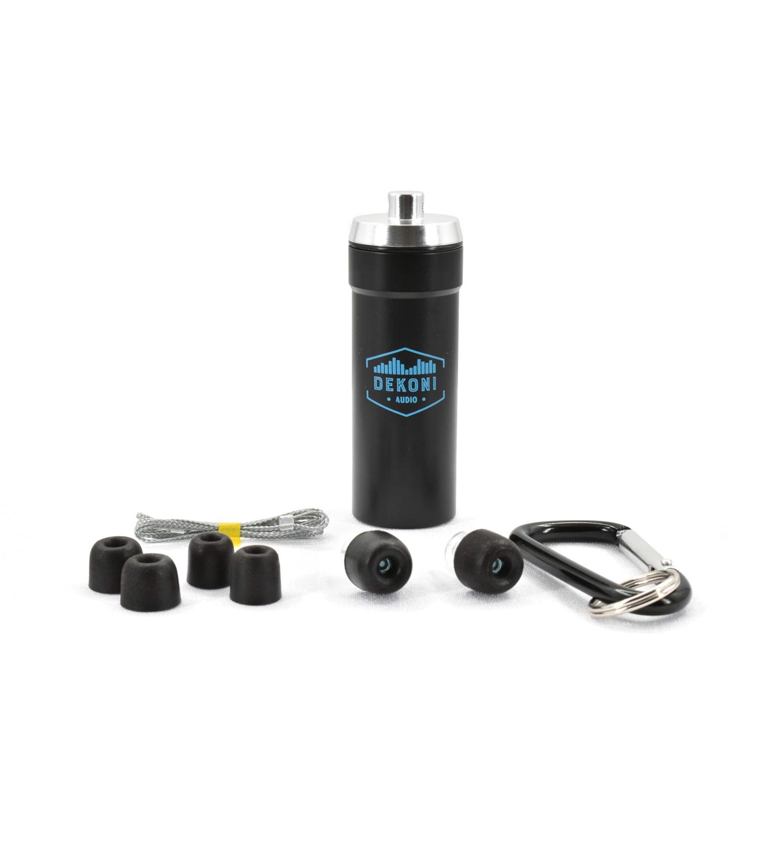 Dekoni Audio High-Fidelity Earplugs | Concerts Motorcycles Travel | Memory Foam Bulletz for Superior Sound Isolation | Universal Fit - Buy Online on GoSupps.com