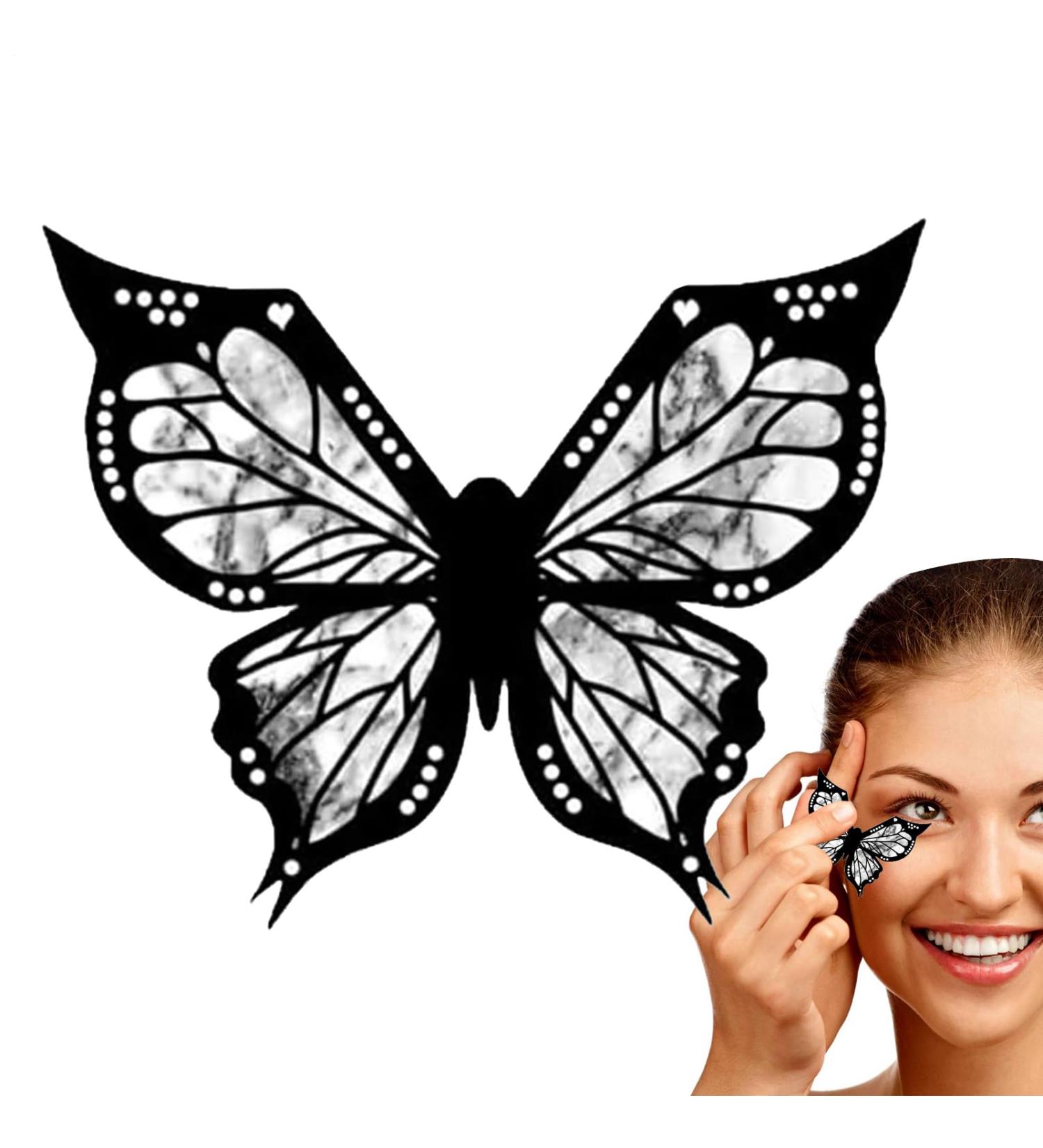 Eyeliner Makeup Stencil Eye Liner Wing Stamp ToolWaterproof Reusable Precision Quick Template for Women Girls Travel Home Beginner Professionals - Buy Online on GoSupps.com