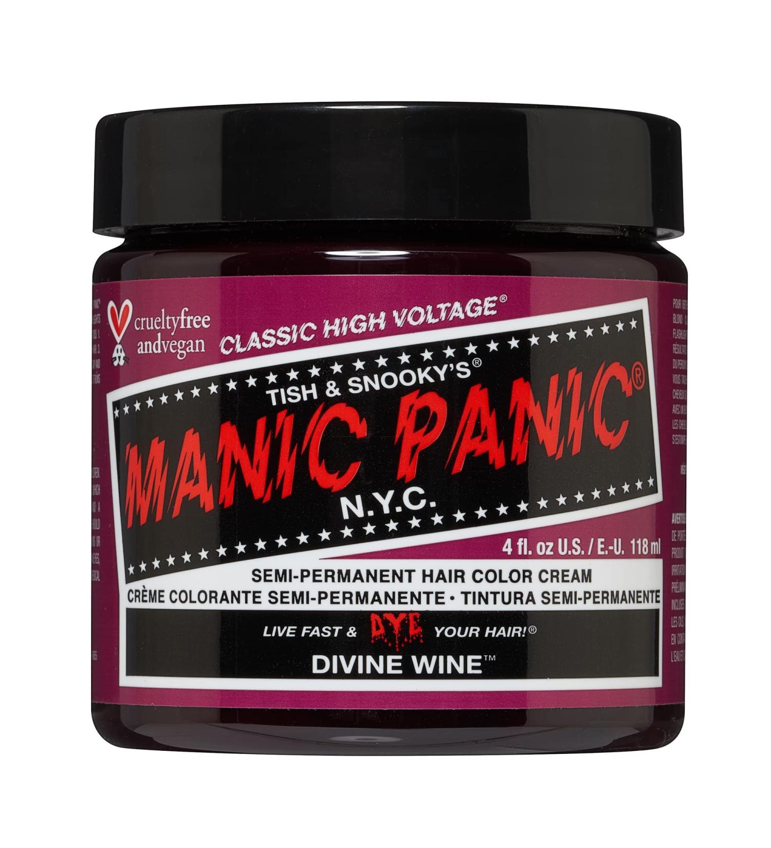 Manic Panic Divine Vin Sans Cruaut Vegan et Vibrant 118ml - Buy Online on GoSupps.com