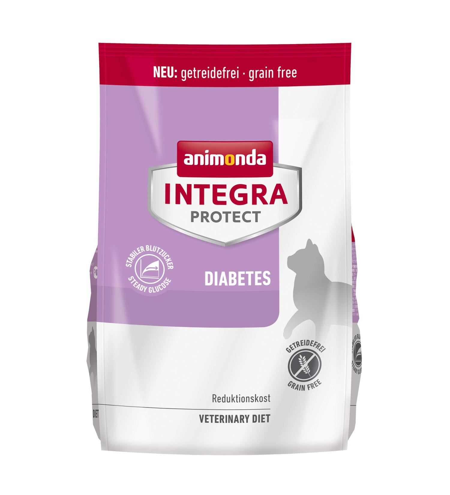 animonda Integra Protect Diabetes cat diet cat food dry food for diabetes mellitus 1200g 1.2 kg (Pack of 1)