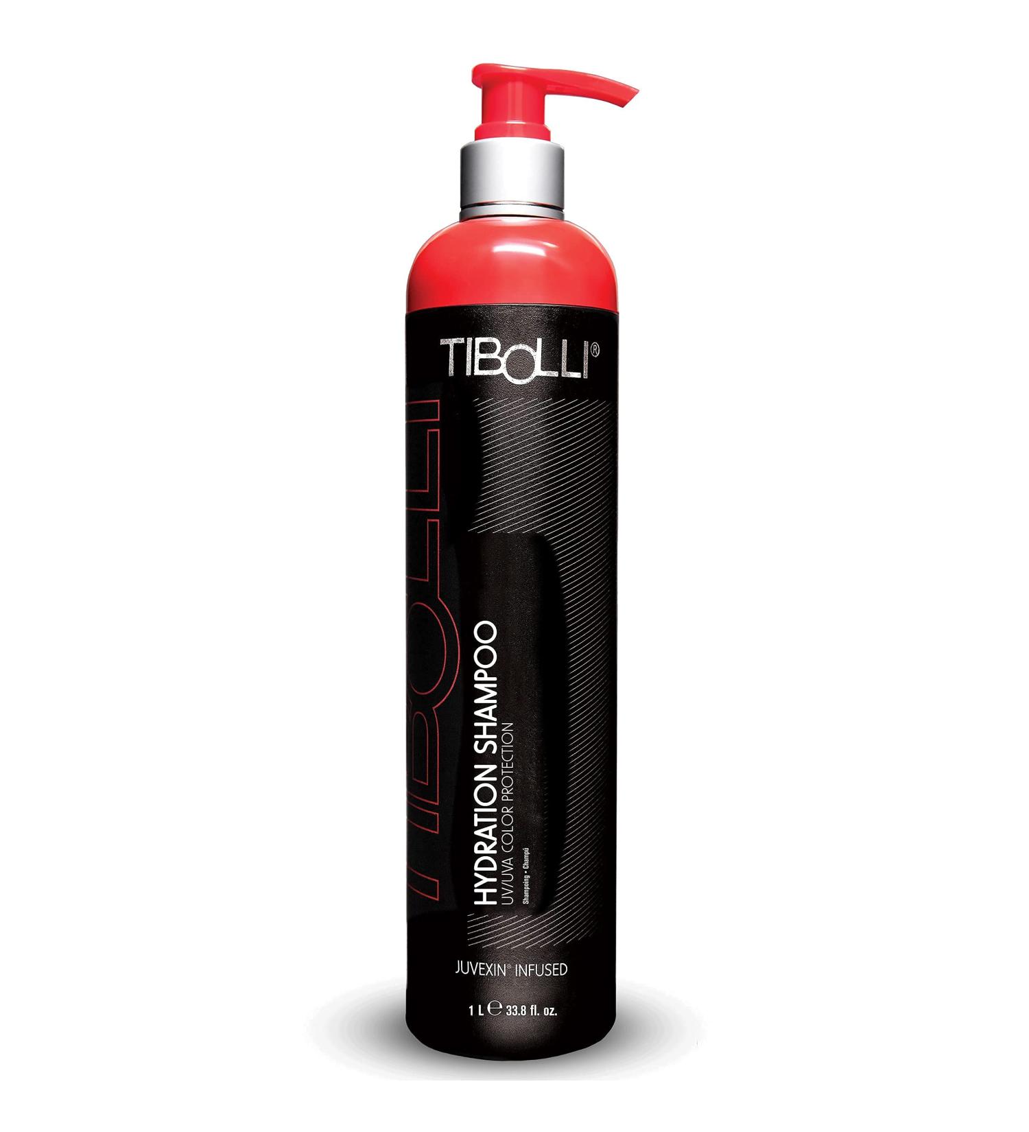 TIBOLLI Hydrating Hair Shampoo with Argan Oil - 33.8 Fl Oz | Moisturizing Dye-Free Paraben & Sulfate-Free Repair for Damaged Hair - Buy Online on GoSupps.com