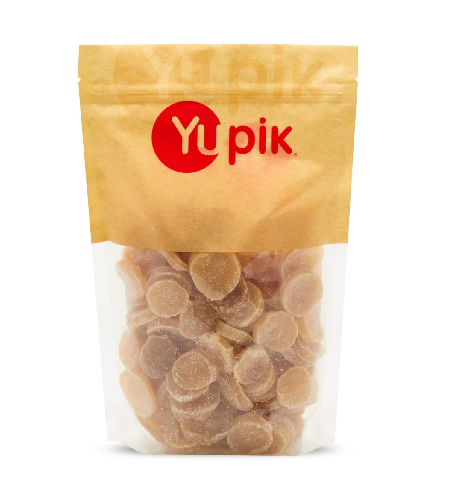 Yupik Crystallized Ginger Rounds 1 kg Kosher Chewy Ginger Root Sugar Coated Round Slices Candied Ginger Sweet Snacks Ideal for Baking Teas Beverages Ginger Rounds Crystallized 1 kg (Pack of 1) - Buy Online on GoSupps.com