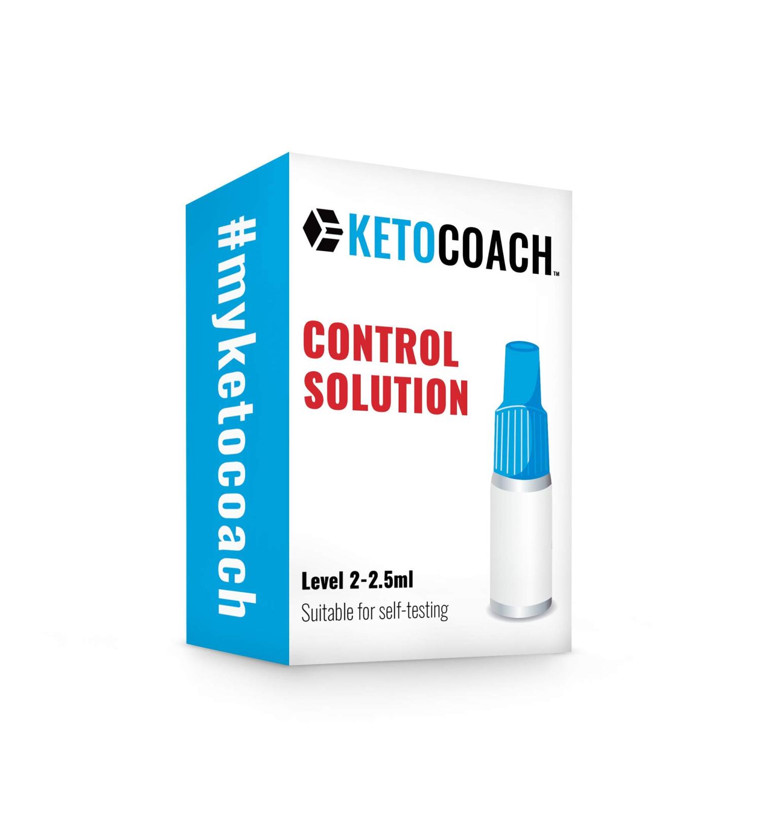 KetoCoach Blood Ketone Meter Control Solution