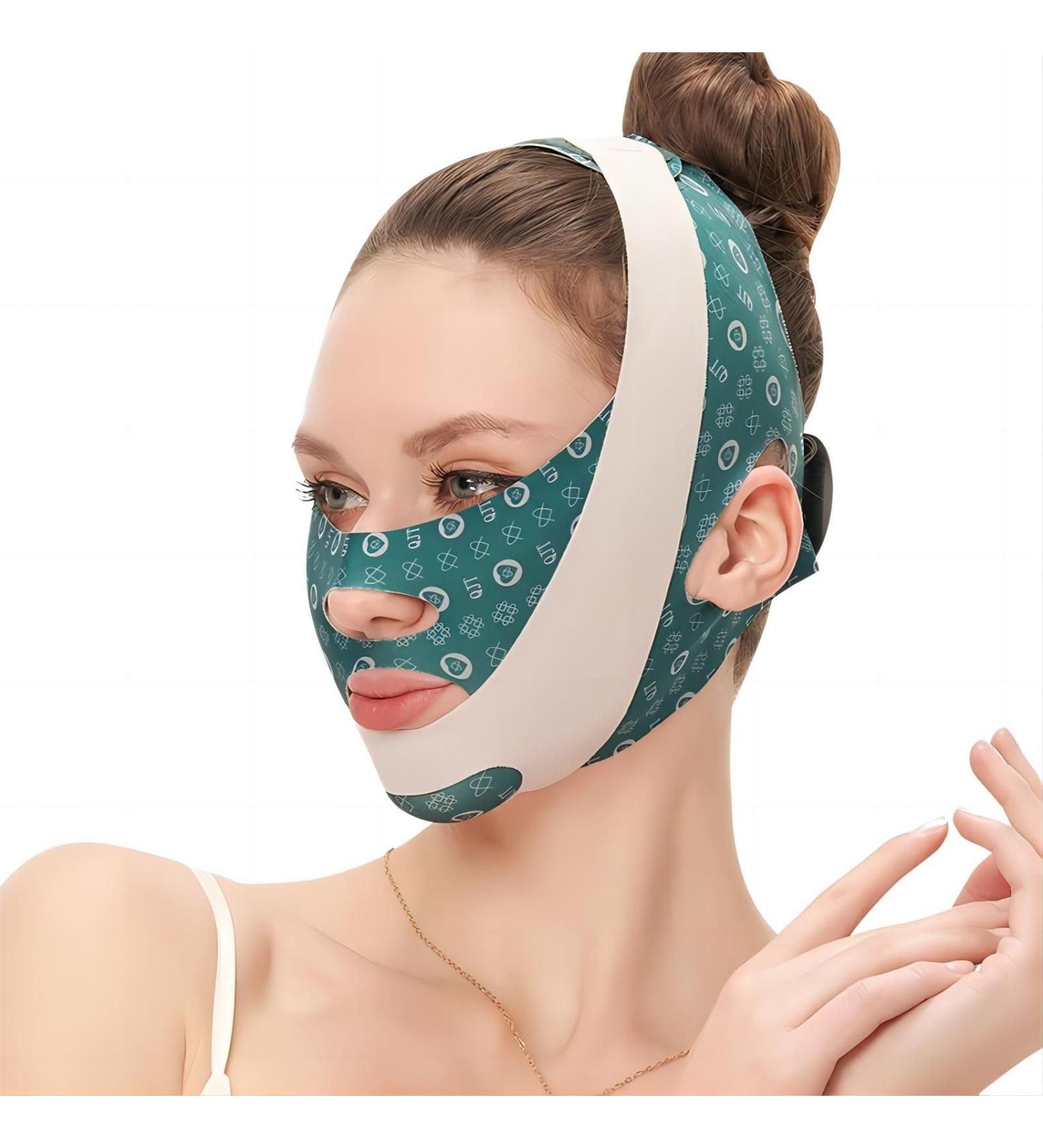 Face & Chin Lift Mask - Double Chin Eliminator & Face Lifting Shaper for Women | International Shipping Available - Buy Online on GoSupps.com