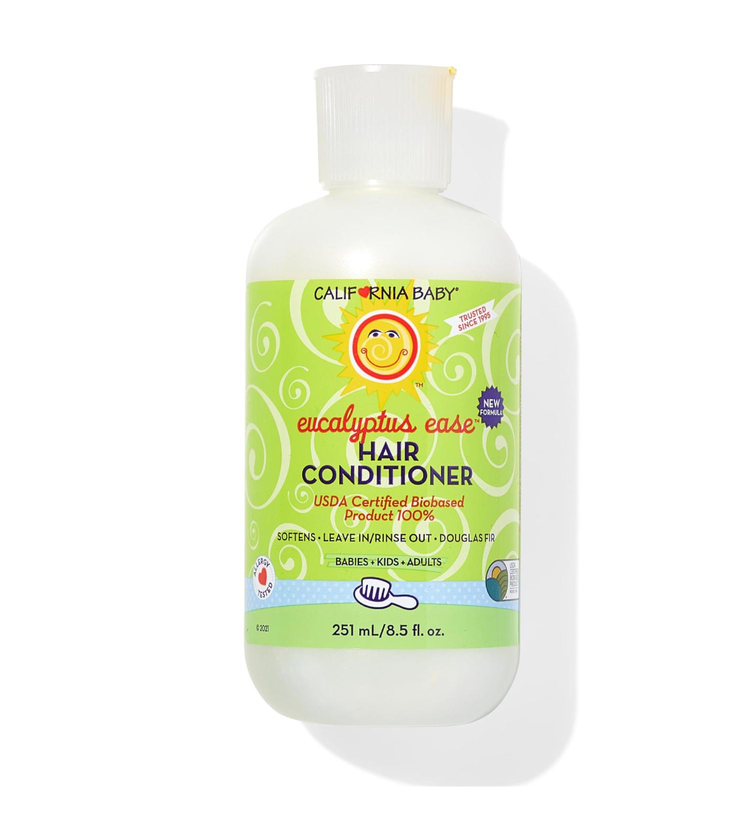 California Baby Eucalyptus Ease Conditioner - 8.5 oz | International Shipping - Buy Online on GoSupps.com