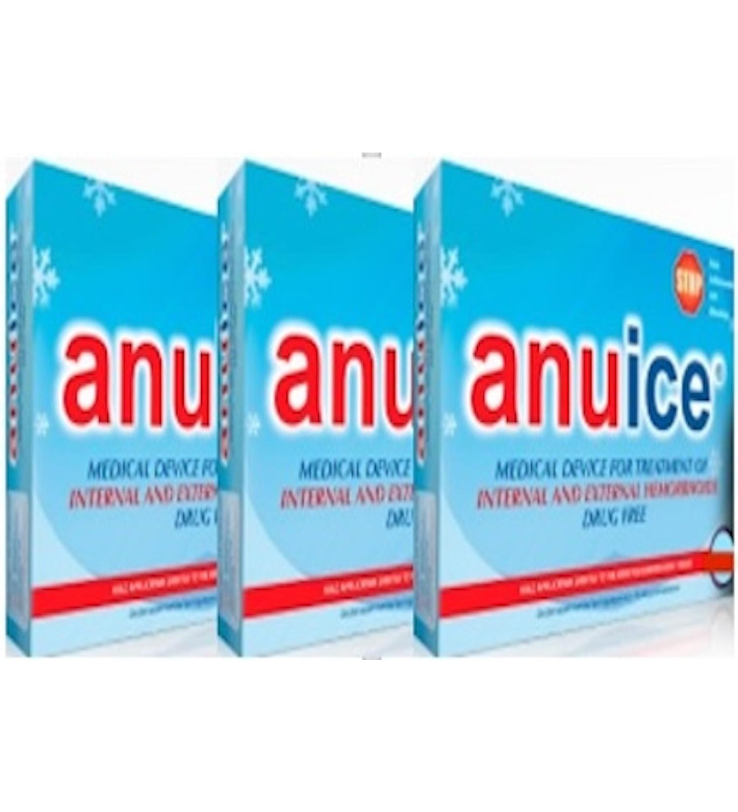 ANUICE - Goodbye Hemorrhoids Medical Device to Treat Internal and External Hemorrhoids Without The Dramatic Effects of Surgery. Pack of 3 - Buy Online on GoSupps.com