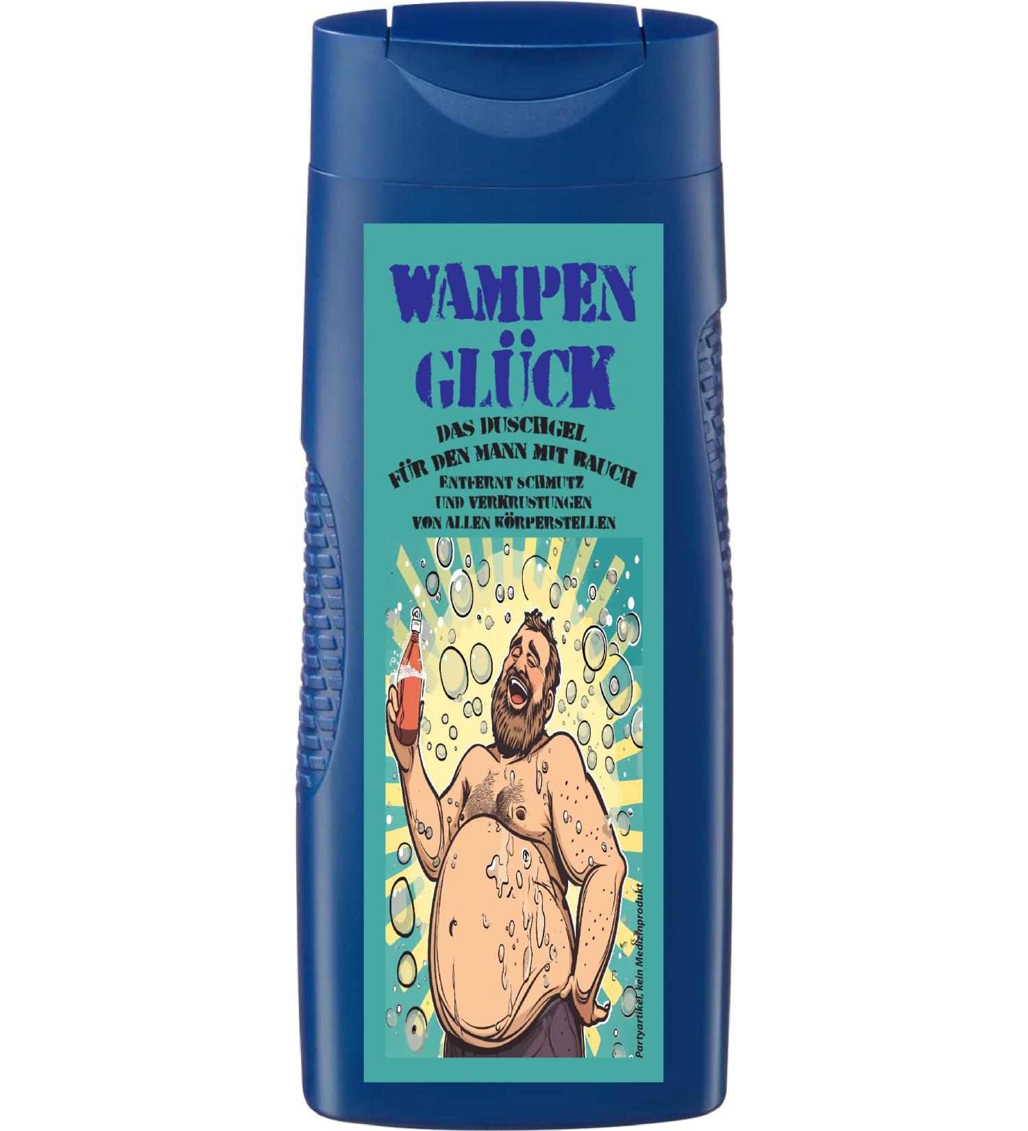 decodelic Wampengl ck Shower Gel for Men with Beer Wave or Belly - Funny Gift Gift Idea Birthday Gift Father's Day Gift Funny Gift