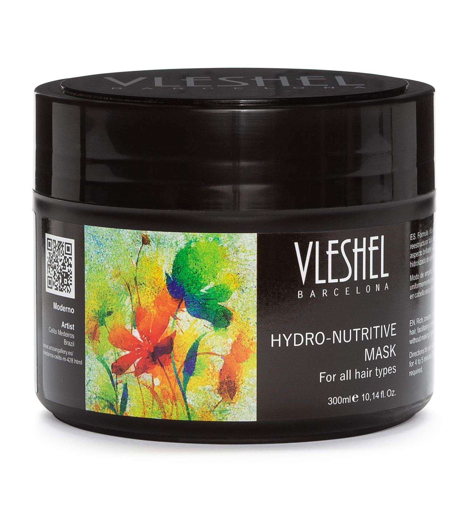 Masque hydratant Vleshel Hydro-Nutritive Mask 300 ml 300 g.