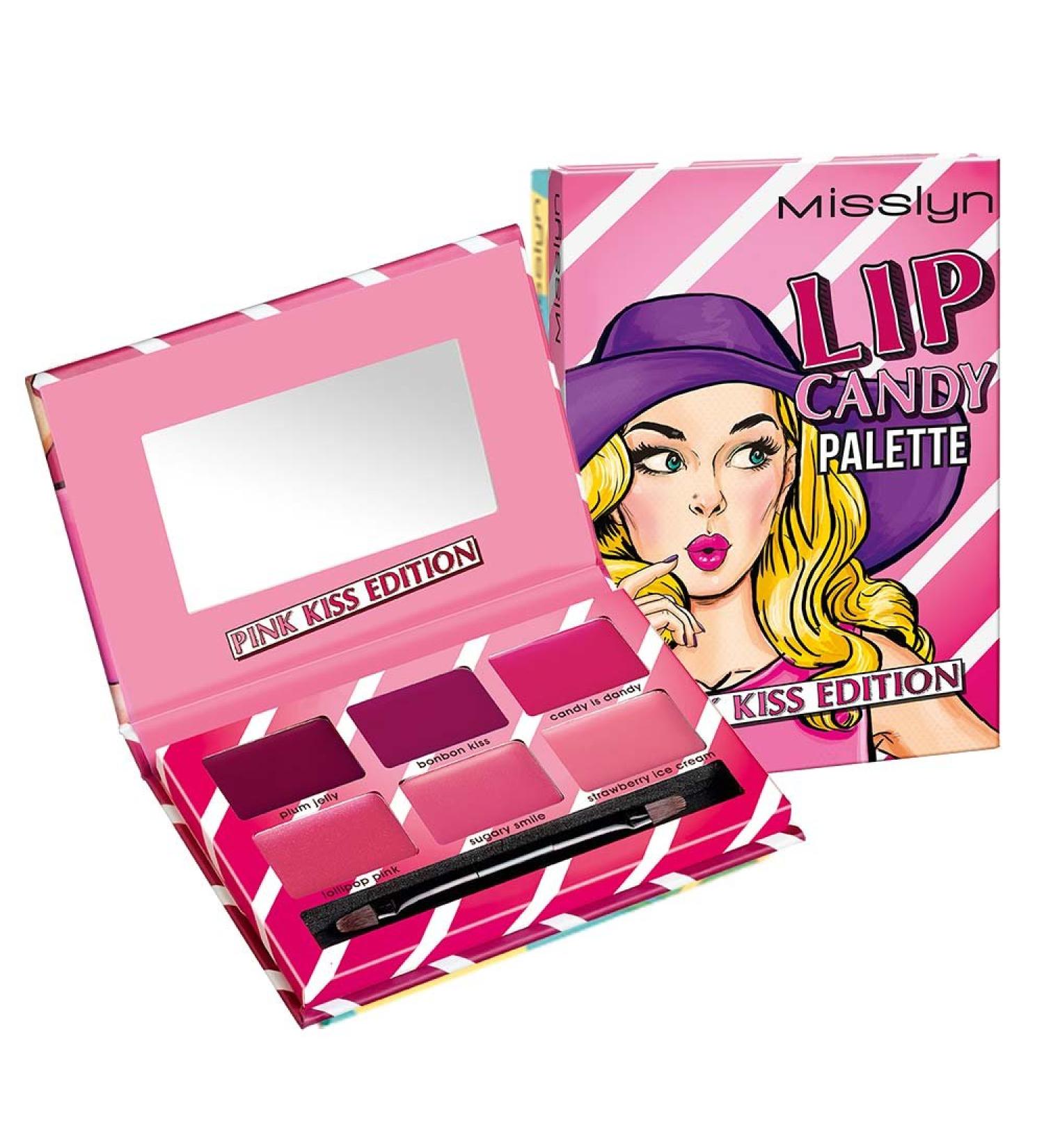Misslyn Lip Candy Palette No.3 PINK KISS EDITION 13.34 g