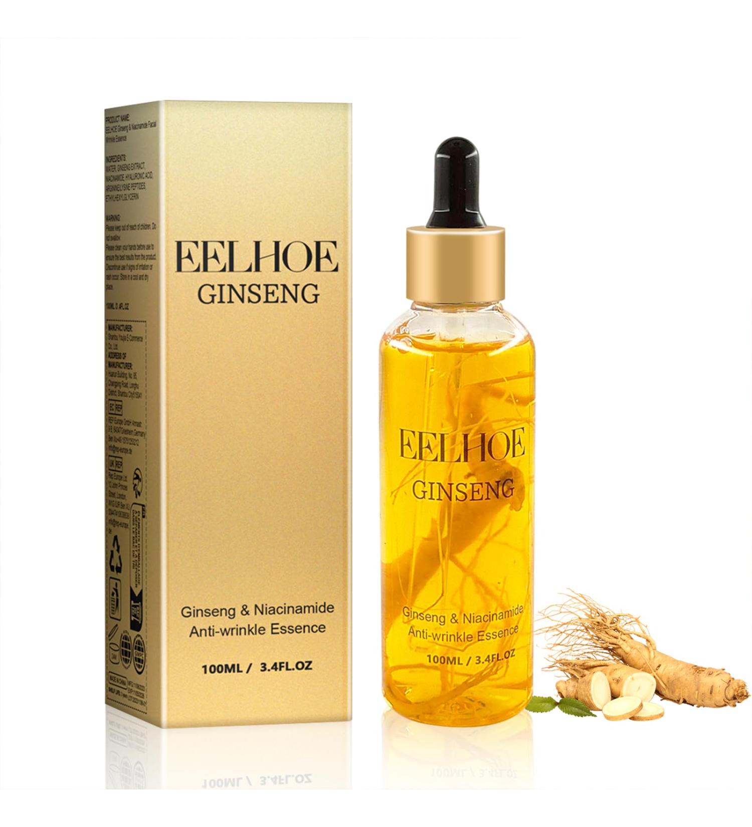 Leg up Ginseng facial serum 100ml facial oil moisturizing facial serum ginseng polypeptide antiaging essence serum ginseng firming serum - Buy Online on GoSupps.com