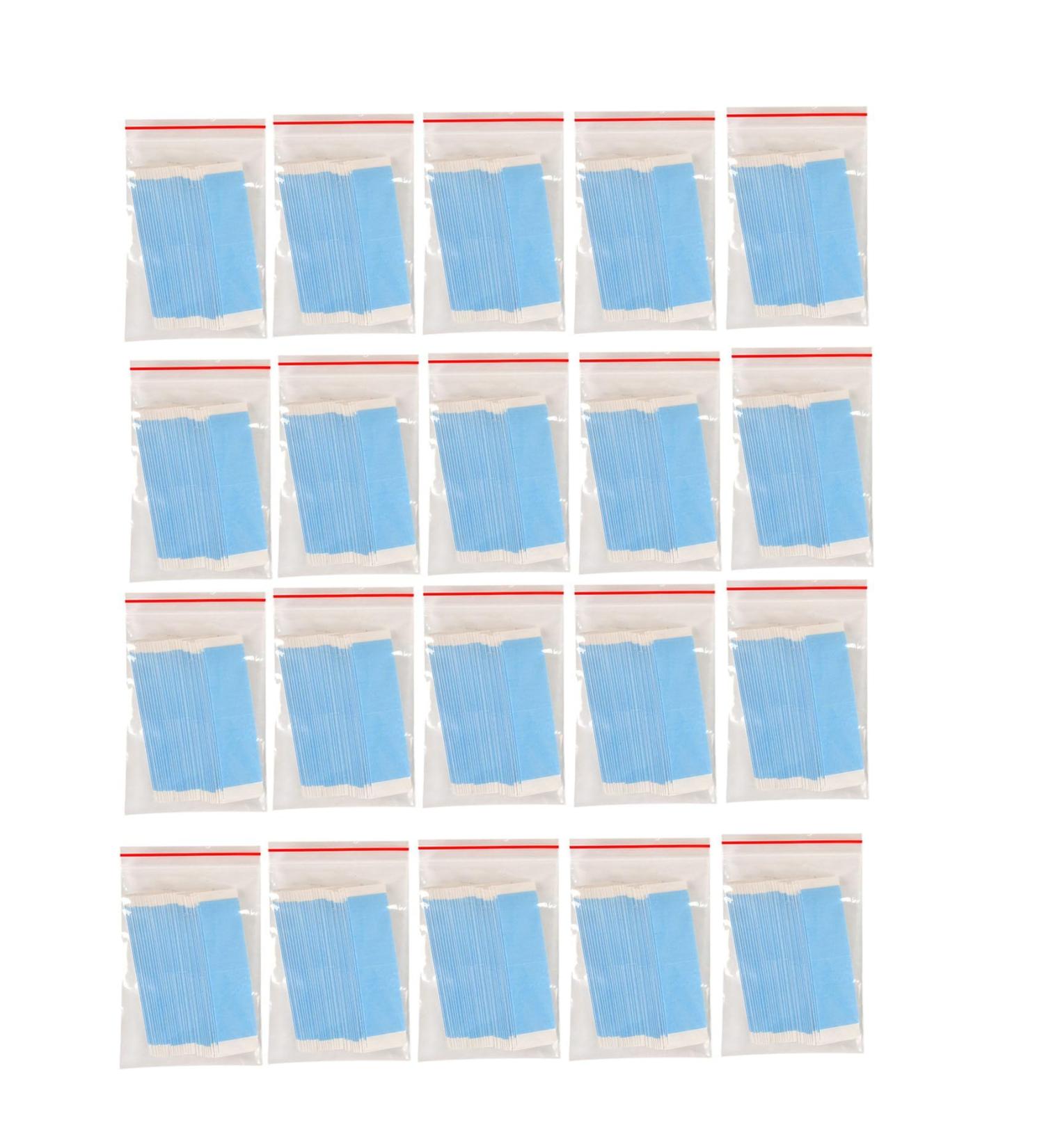 Qtynudy 720pc/Lot Fixed Wig Tape Double Sided Adhesive Extension Hair Tape Strips Waterproof for Toupee/Lace Wigs Film Adhesive Easy to Use - Buy Online on GoSupps.com