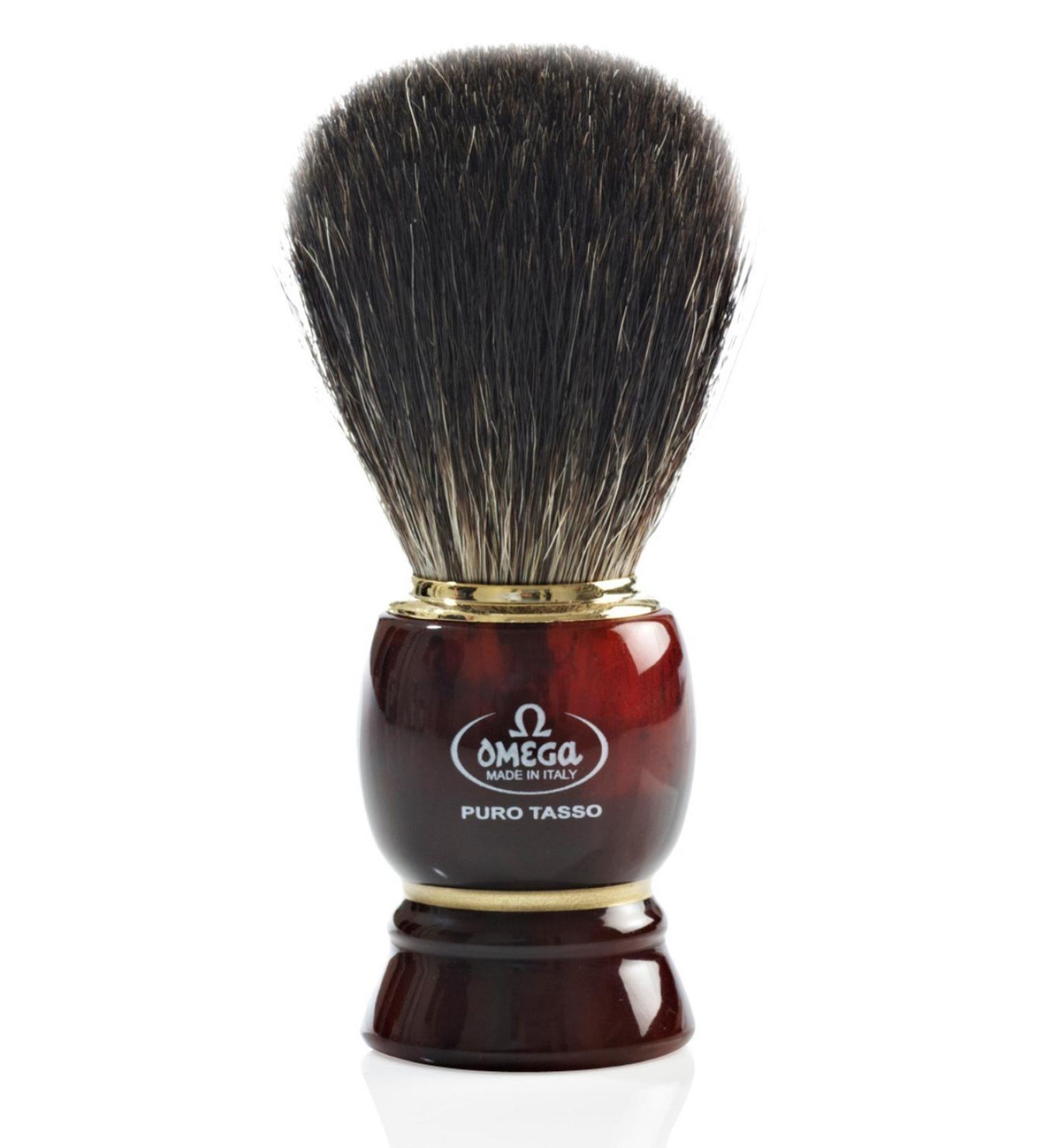 Omega 63185 Pure Badger Hair Shaving Brush