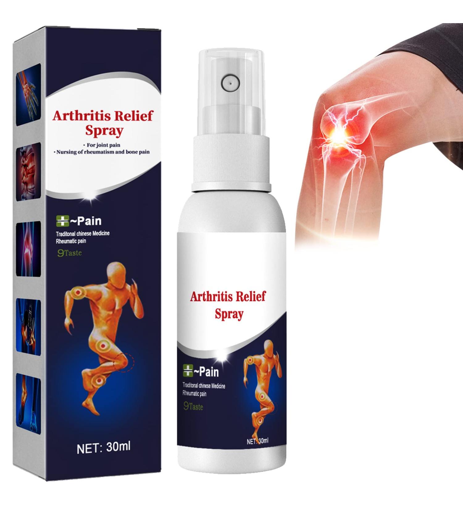 Muscle Relief Spray Knee Soothing Cream Muscle Soothing Spray Joint Pain Relief Mist Pain Relief Spray for Arthritis Fast Acting Joint & Muscle Ache Relief Spray for Muscle 50ml - Buy Online on GoSupps.com