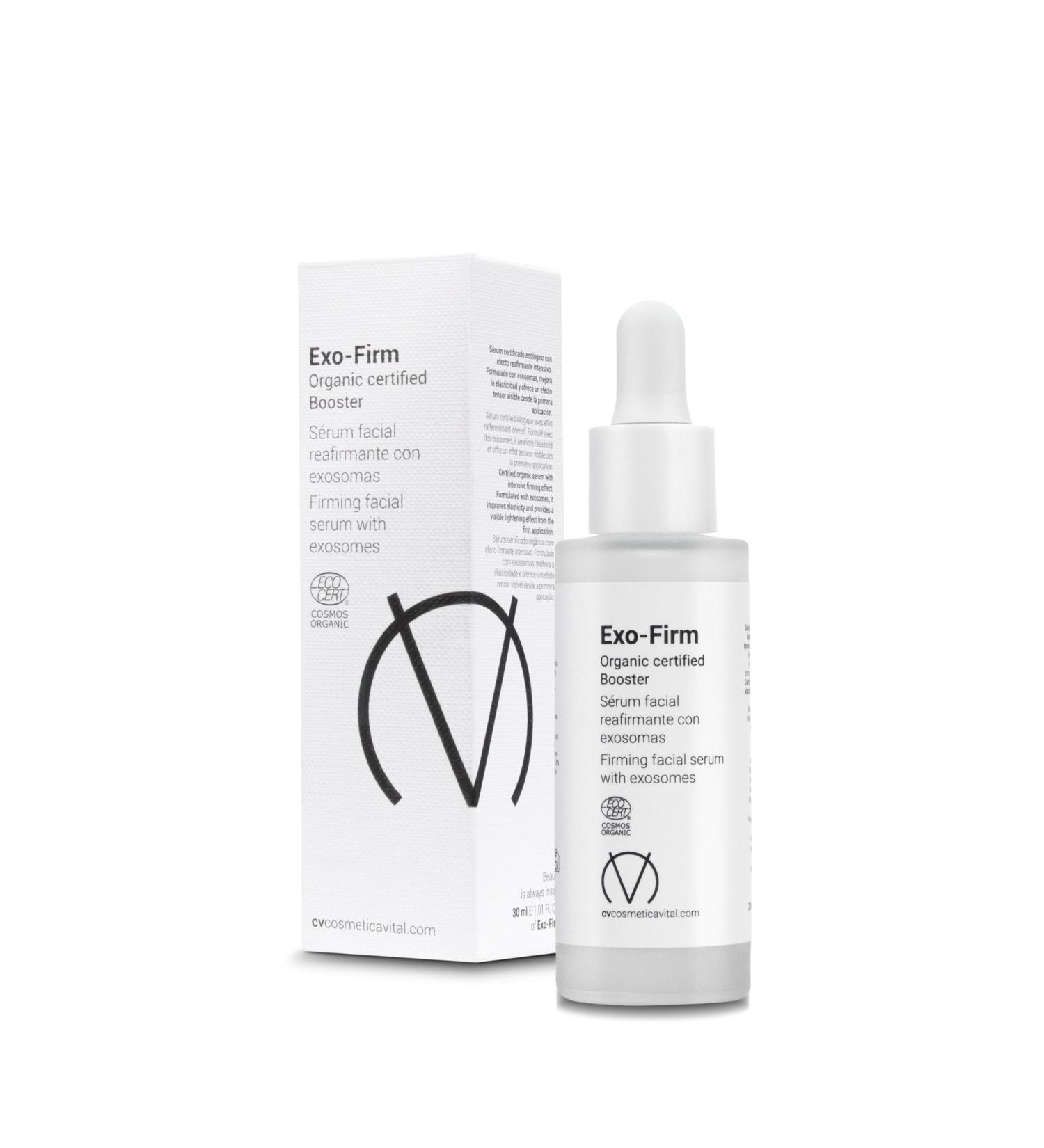 CV Cosmetics ExoFirm Booster natural firming serum 9926 natural ingredients