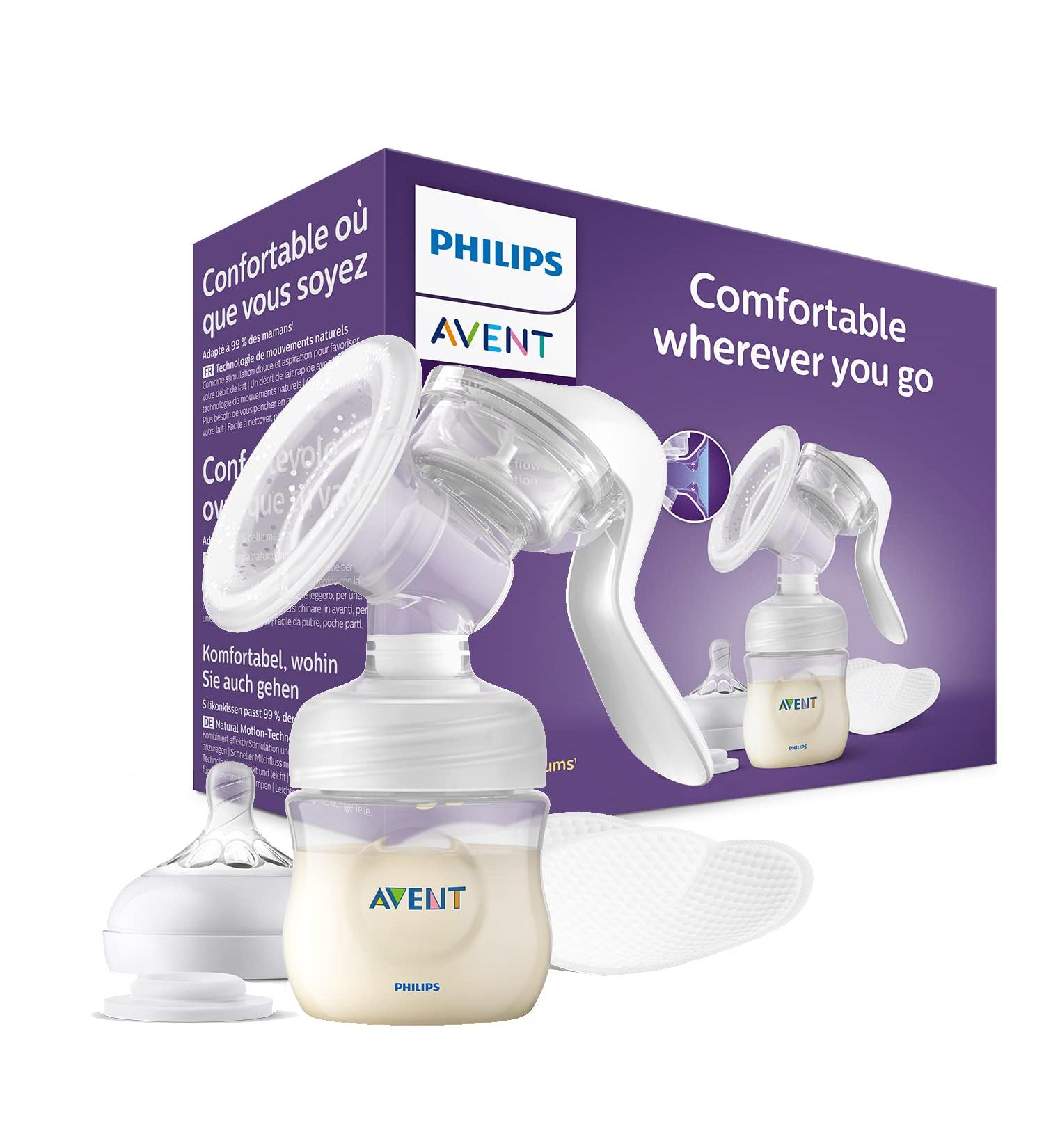 Philips Avent Manual Breast Pump (Model SCF430/10) Model 3 (SCF430/10) - Buy Online on GoSupps.com