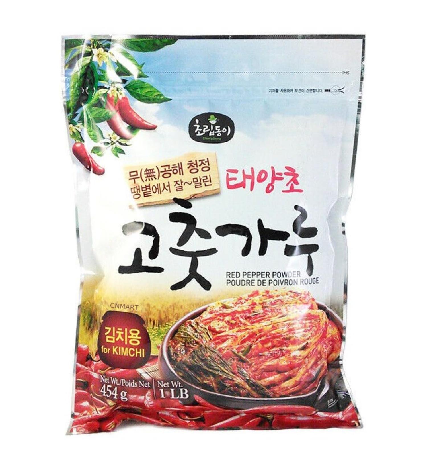 CNMART Choripdong Red Pepper Chilli Powder Coarse for Kimchi 454g - Buy Online on GoSupps.com