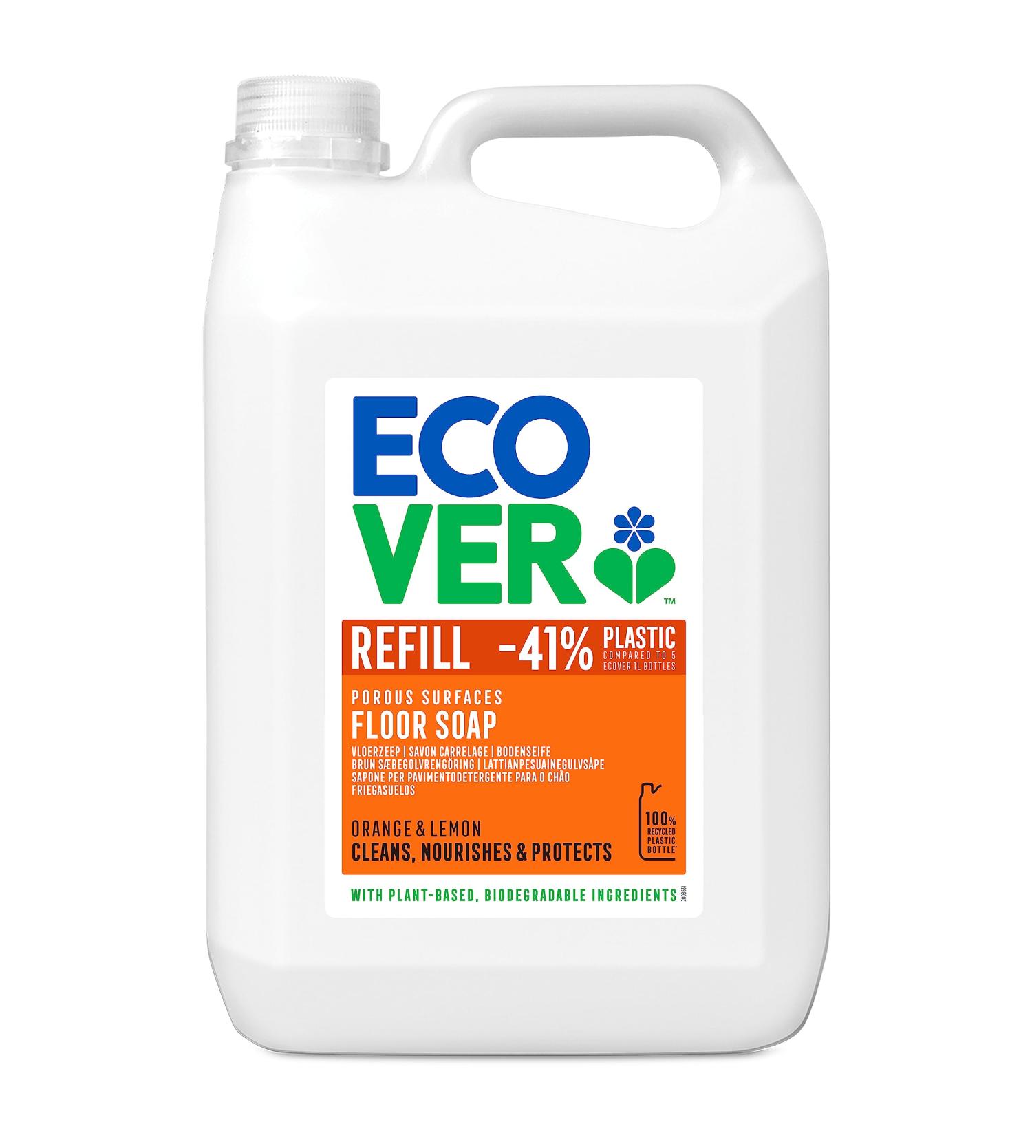 Ecover Floor Cleaner 5 Litre - Buy Online on GoSupps.com
