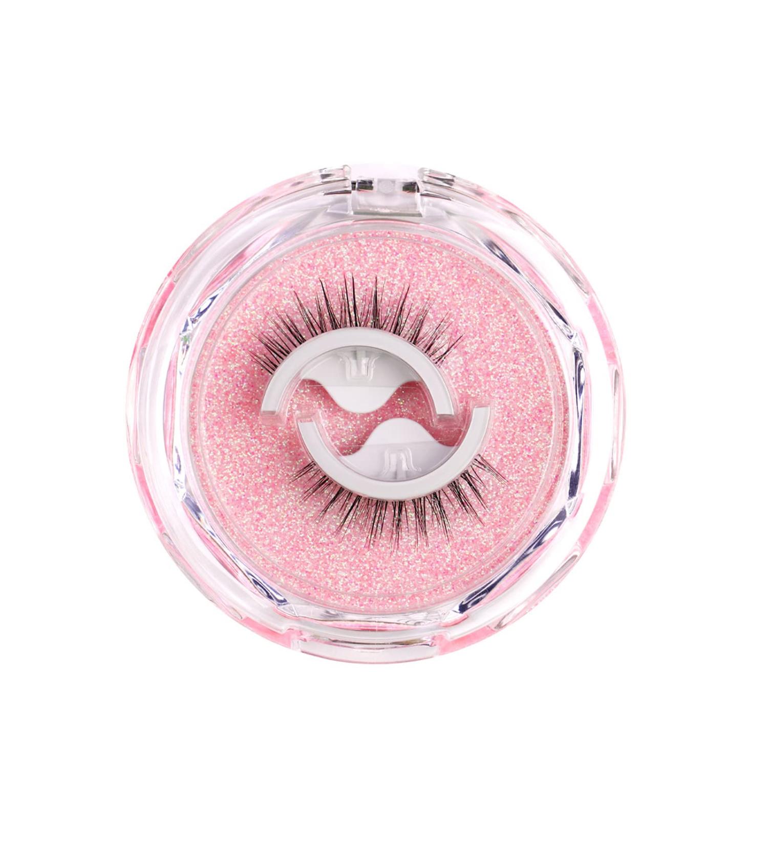Reusable Self-Adhesive Eyelashes Natural Fluffy Curling Long Eyelashes Cat Eye Lashes 3D Fake Eyelashes Natural Look Waterproof Soft Thick Volume Faux Lashes No Magnet No Glue Needed Lash - Buy Online on GoSupps.com