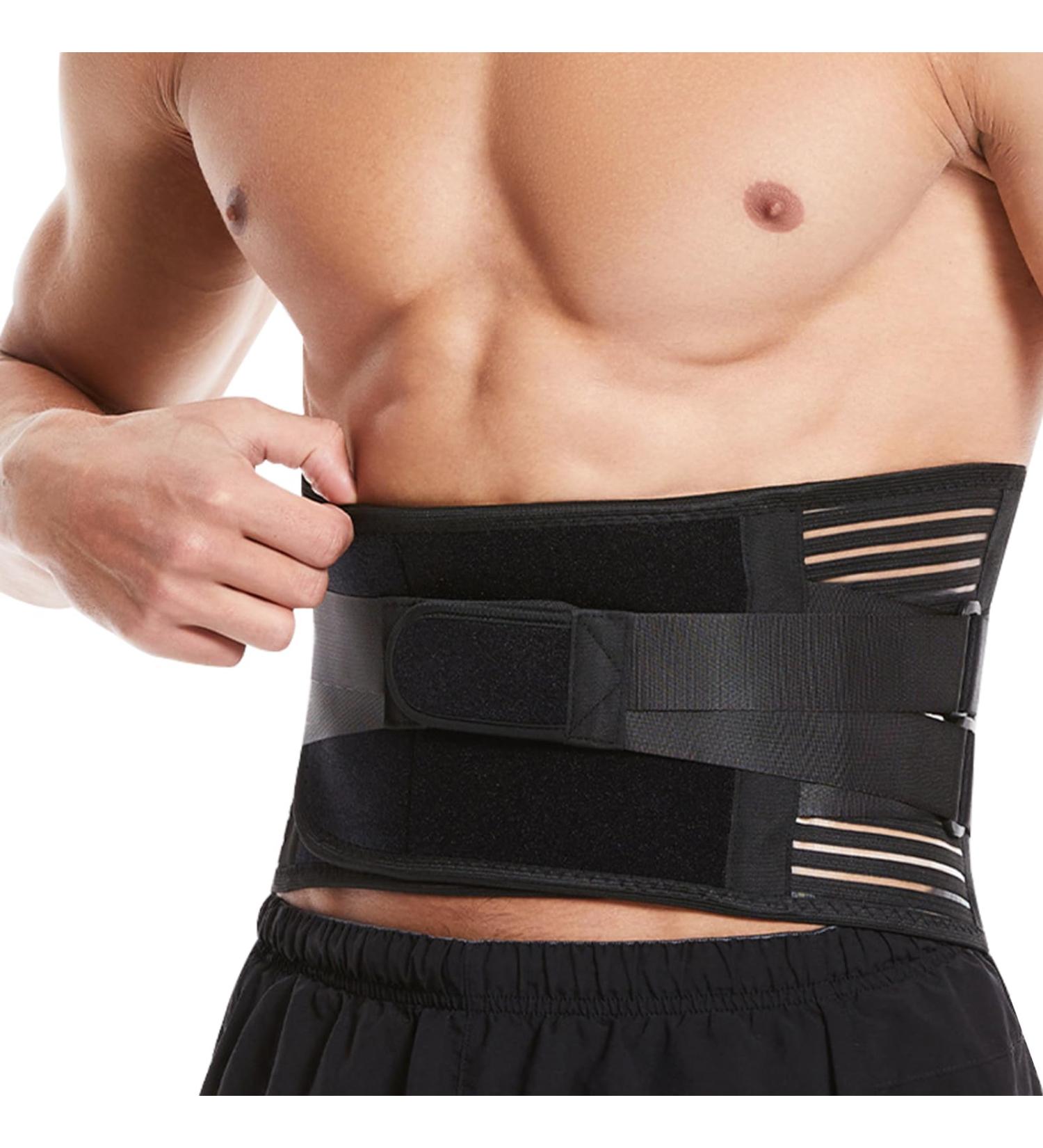 Buy Disnace Lumbar Vertebrae Support Belt | Back Bandage for Lower Back Pain Relief - International Shipping Available - Buy Online on GoSupps.com