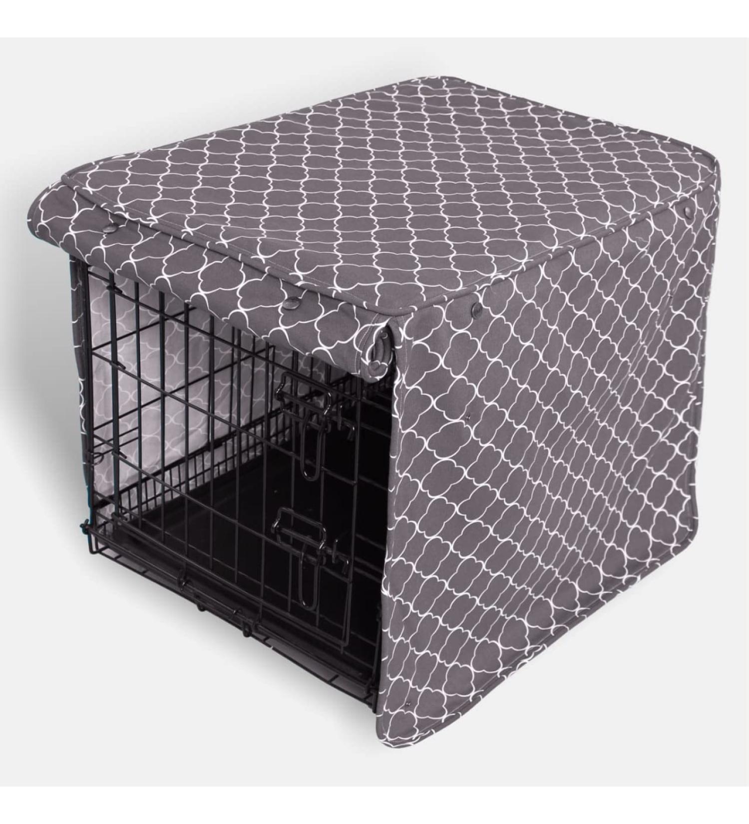 Molly Mutt Dog Crate Cover - Dog Kennel Cover - Dog Crates Cover - Cover for Dog Crate - Create A Dog Crate That Looks Like Furniture - Small Kennel Cover - Fabric Crate Cover - Dog Kennel Covers 42"x28"x31" Clark Gable